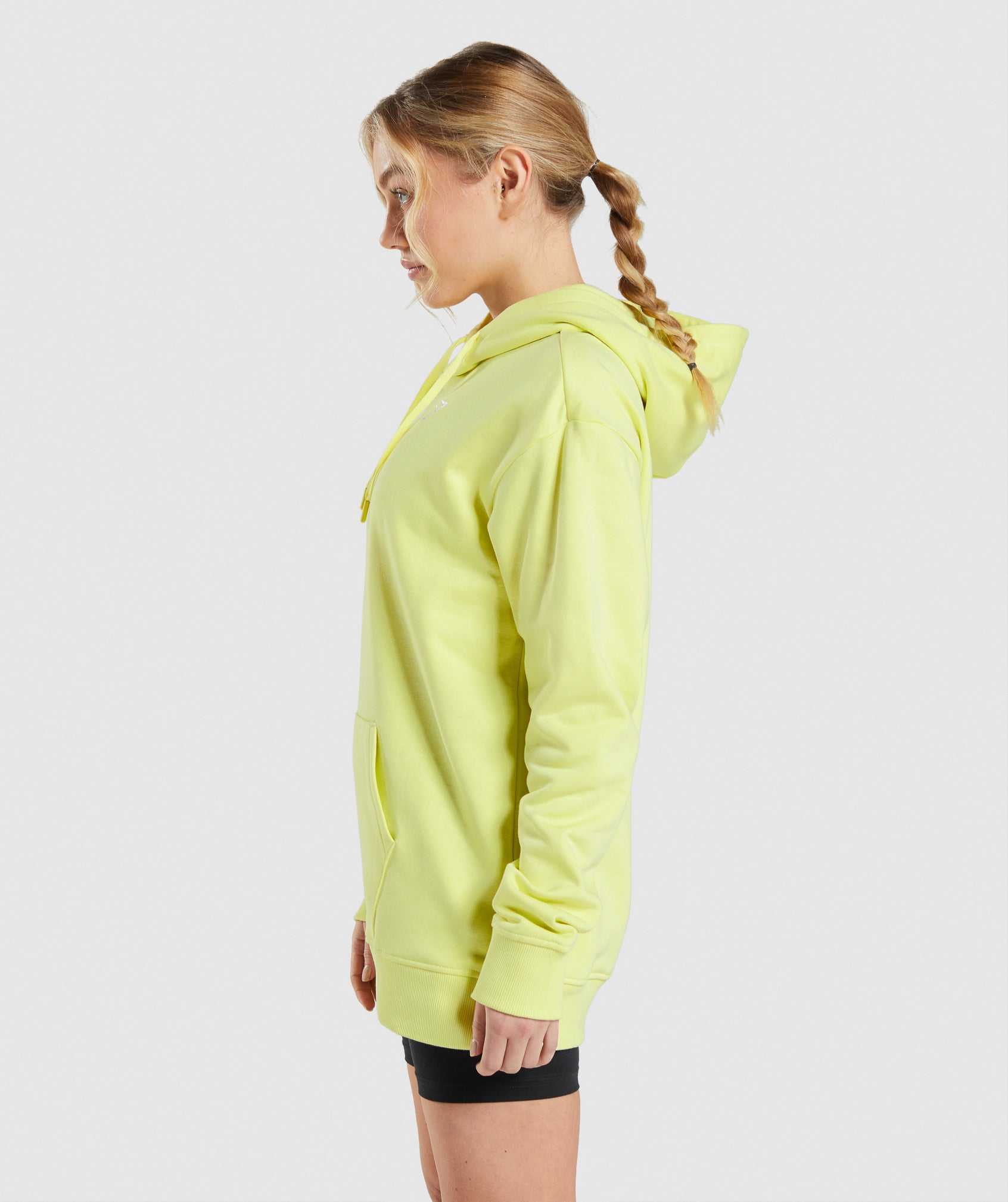 Green Gymshark Training Oversized Women's Hoodie | ESDKTM402