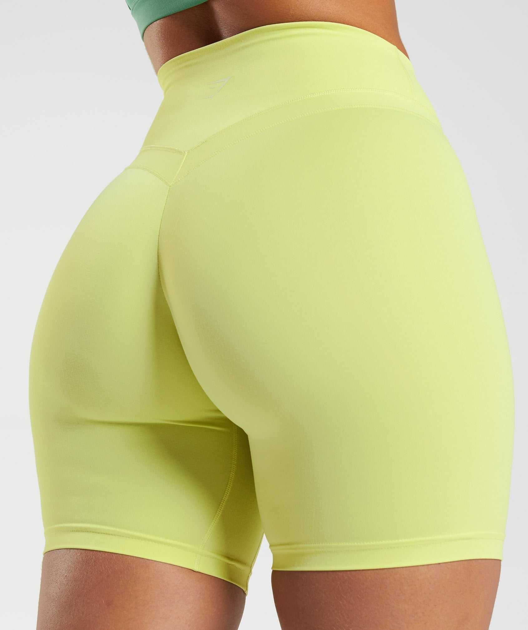 Green Gymshark Whitney Cycling Women's Shorts | FHSJMR607