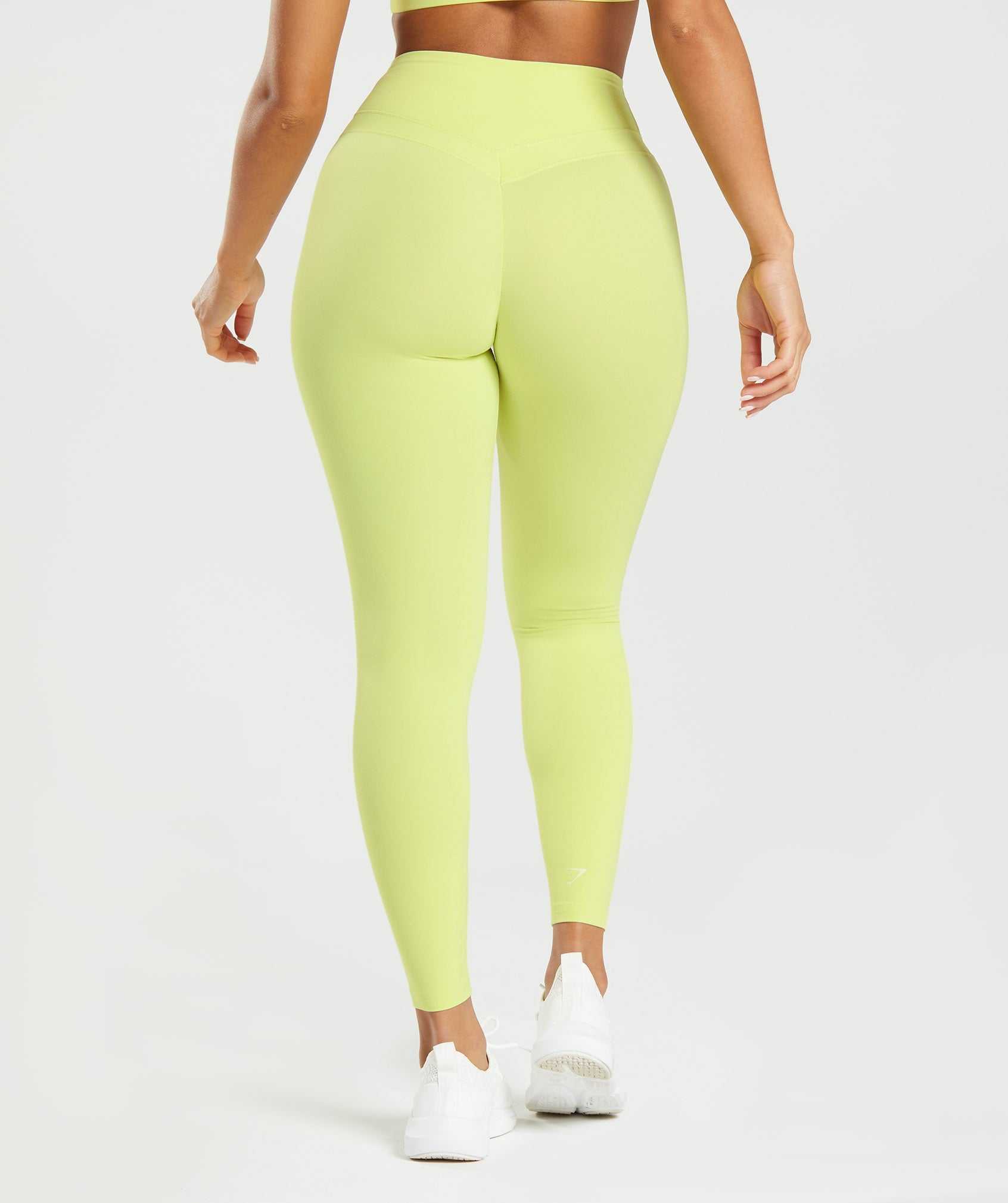 Green Gymshark Whitney High Rise Women's Leggings | EFOJUB351