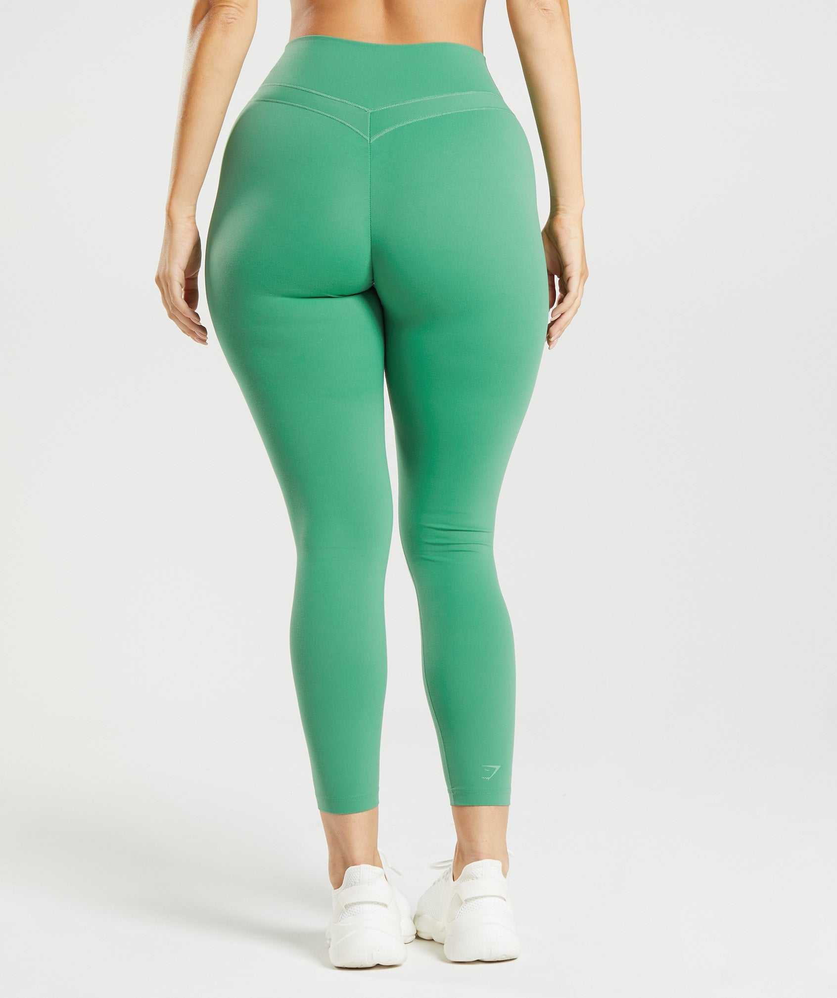 Green Gymshark Whitney High Rise Women's Leggings | ORNZGD846