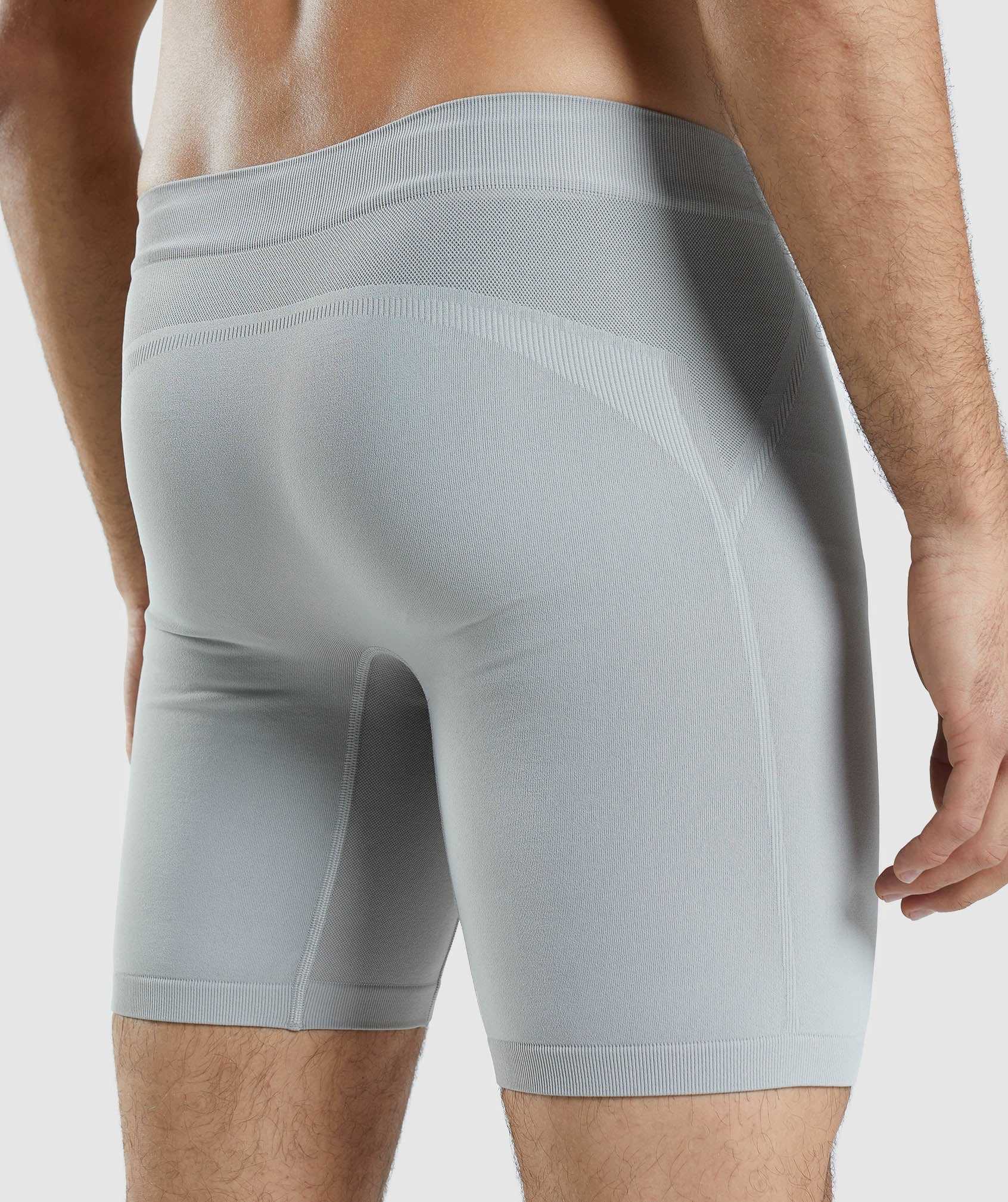 Grey Brown Grey / Black Grey Gymshark Hybrid Boxer Men's Shorts | WCFRYT987