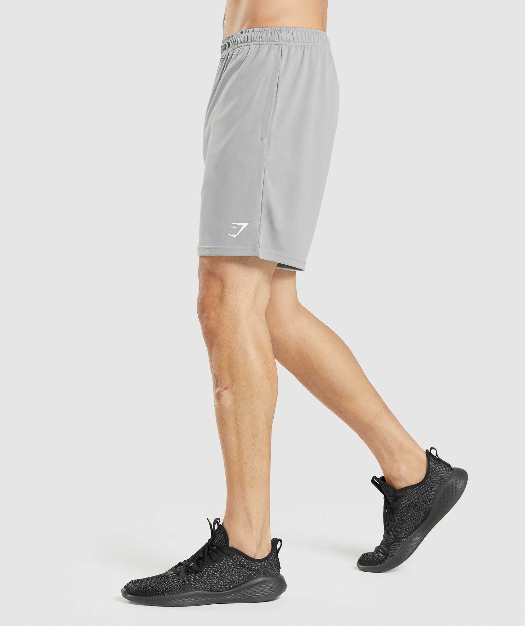 Grey Gymshark Arrival Knitted Men's Shorts | UYDHZB465