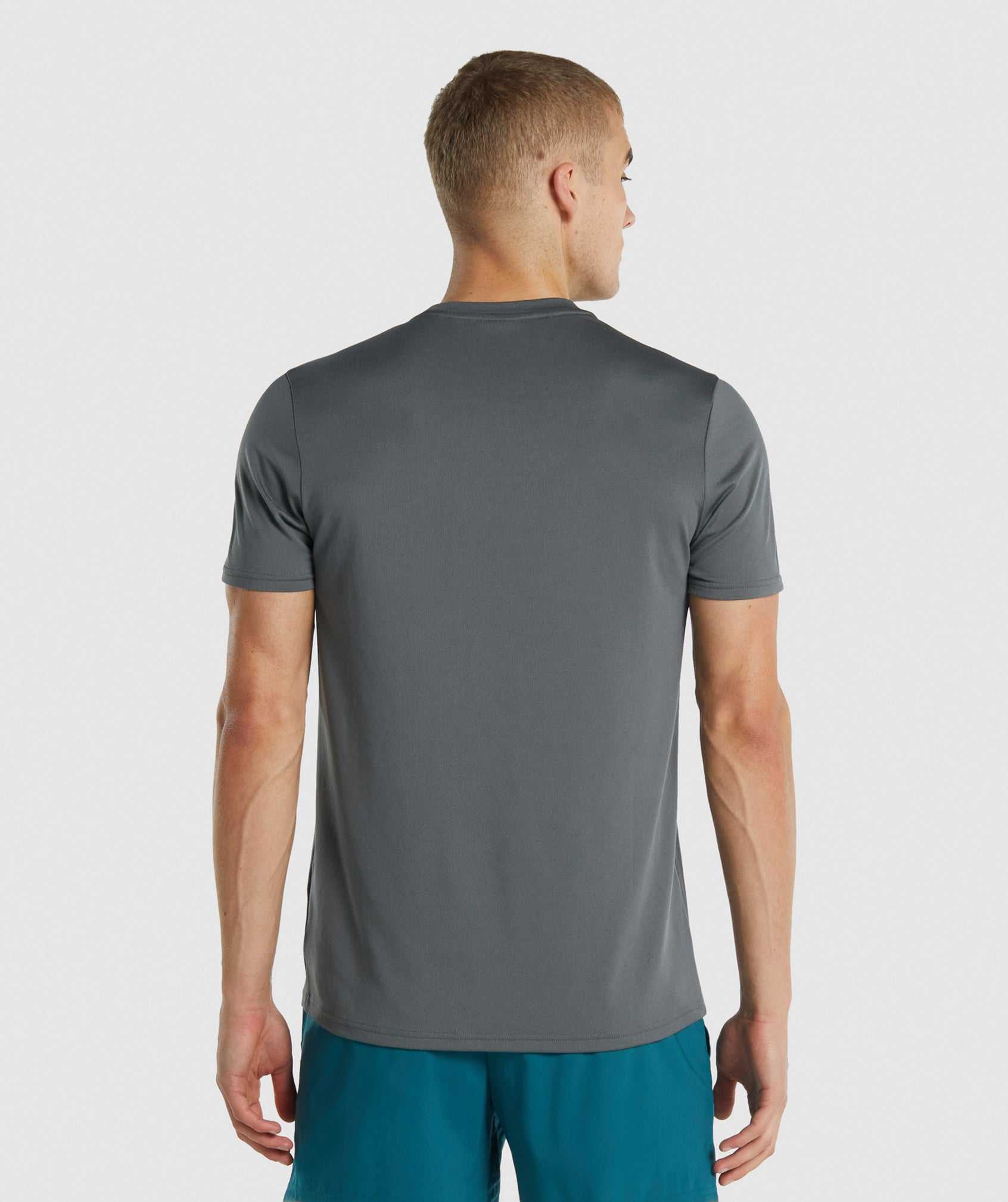 Grey Gymshark Arrival Regular Fit Men's T Shirts | GRBLMS590