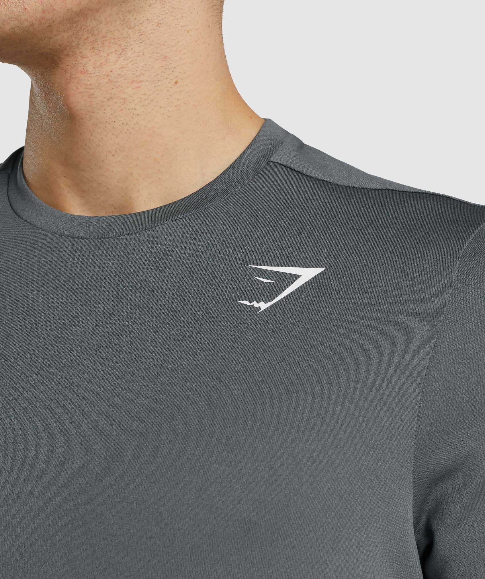 Grey Gymshark Arrival Regular Fit Men's T Shirts | GRBLMS590