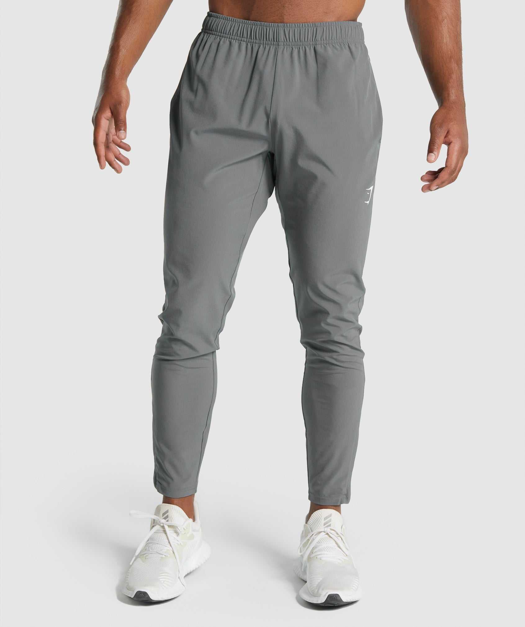 Grey Gymshark Arrival Woven Men\'s Jogger | OGCHFK069