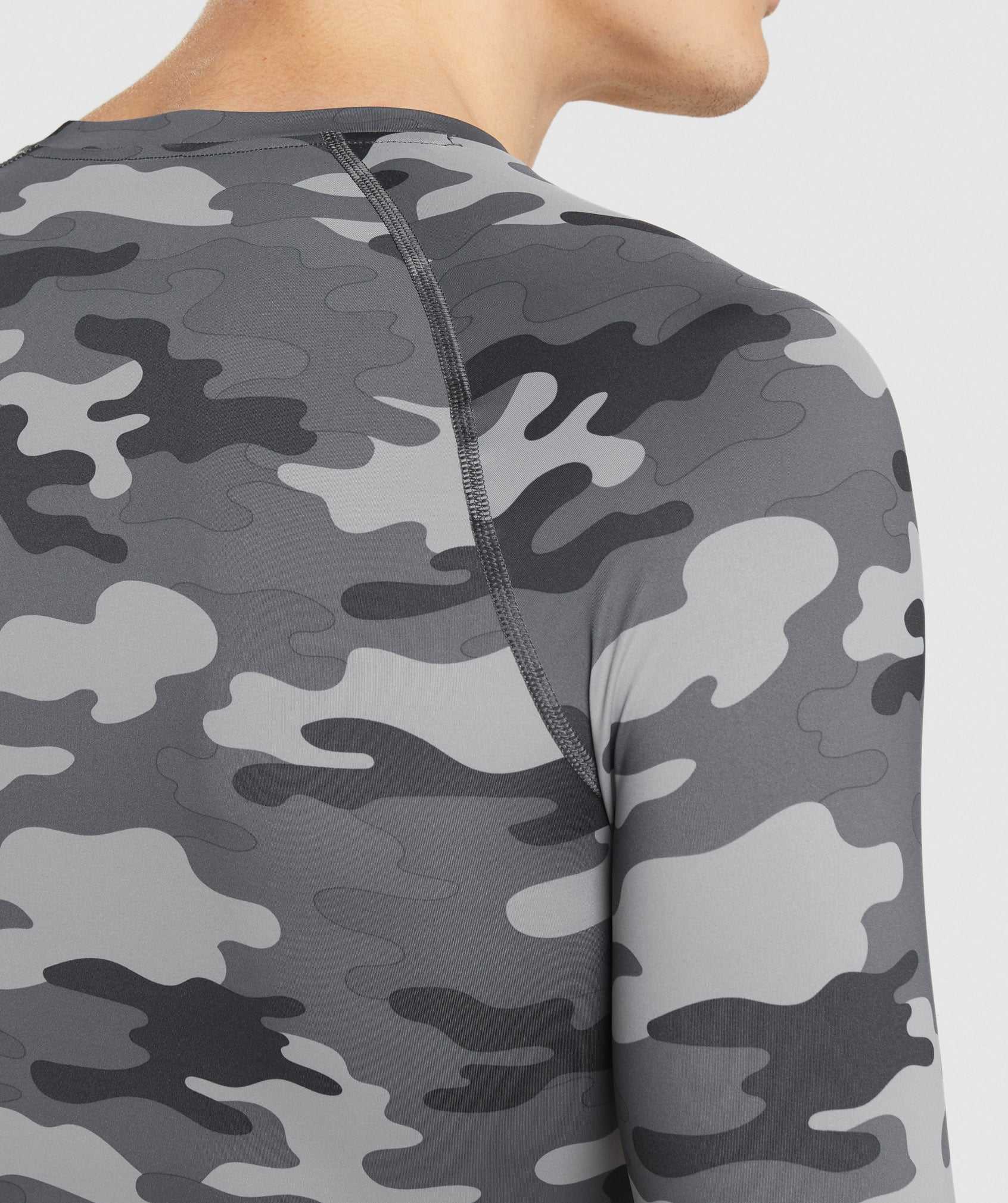 Grey Gymshark Element Baselayer Long Sleeve Men's Shorts | JUPNRI360