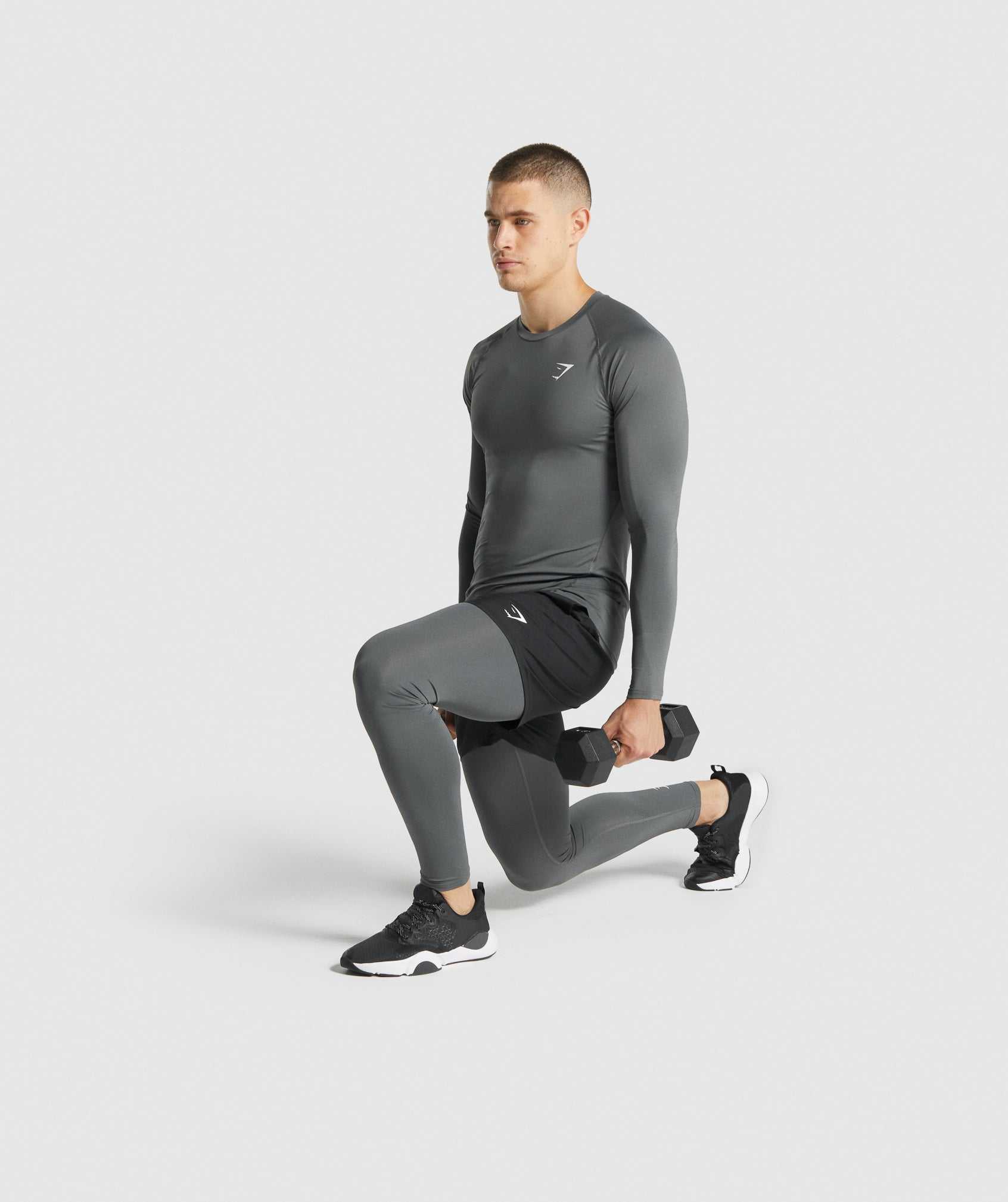 Grey Gymshark Element Baselayer Men's Jogger | BGVJHY502