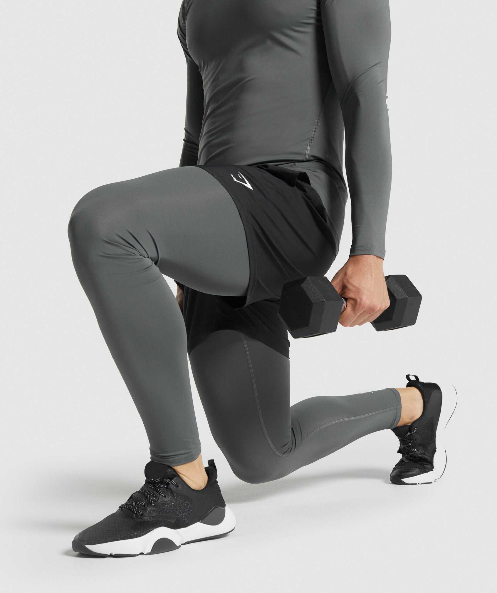 Grey Gymshark Element Baselayer Men's Jogger | BGVJHY502