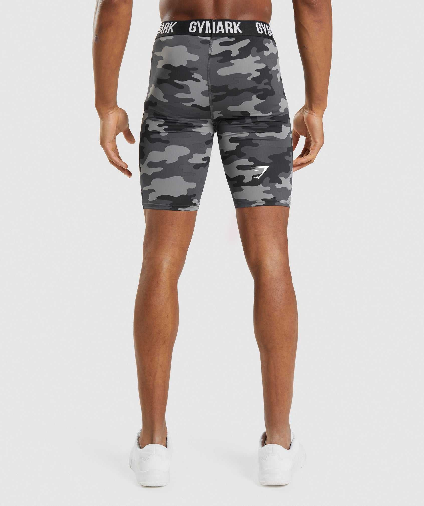 Grey Gymshark Element Baselayer Men's Shorts | EVWPJX957