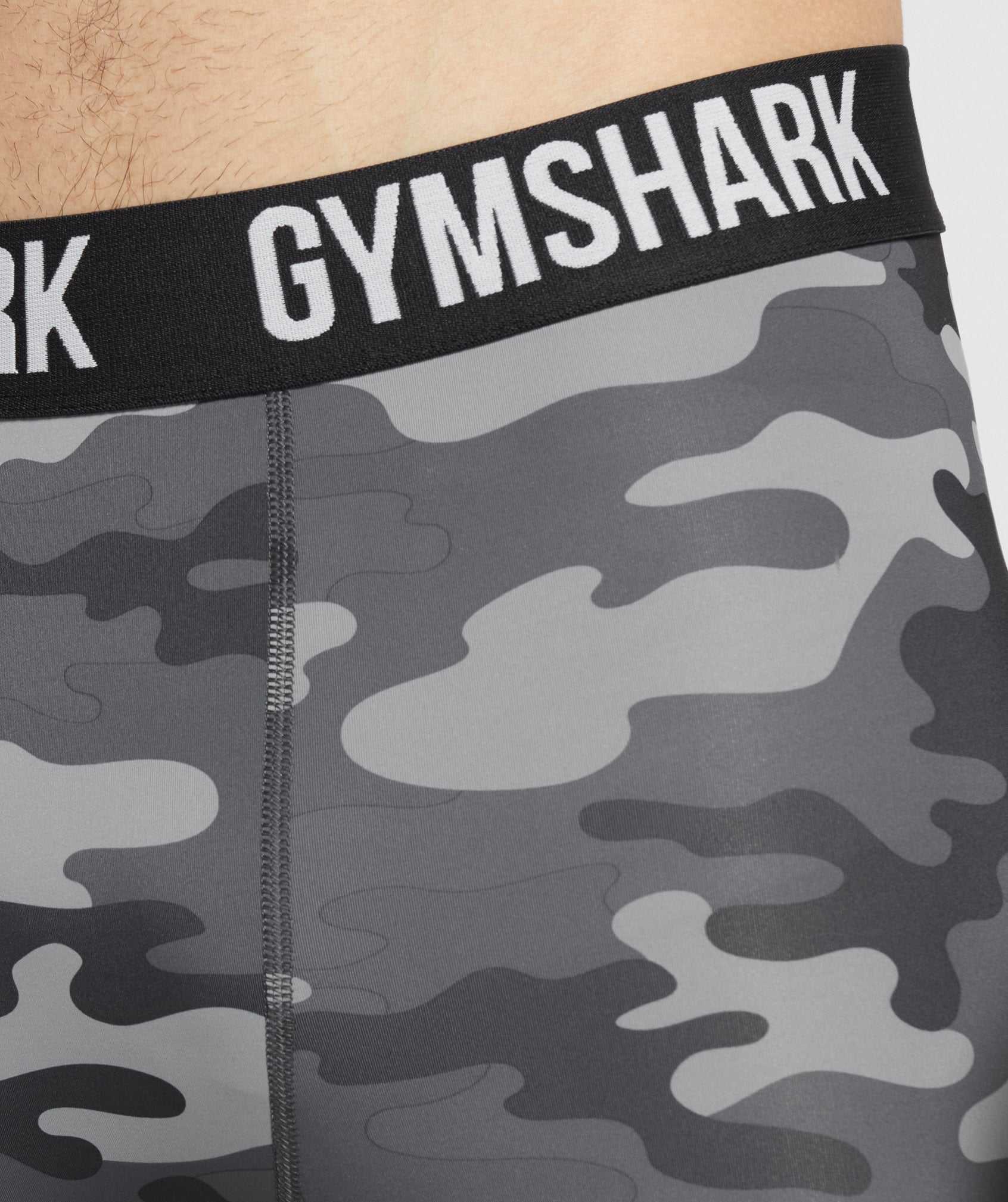 Grey Gymshark Element Baselayer Men's Shorts | IMQHEC758