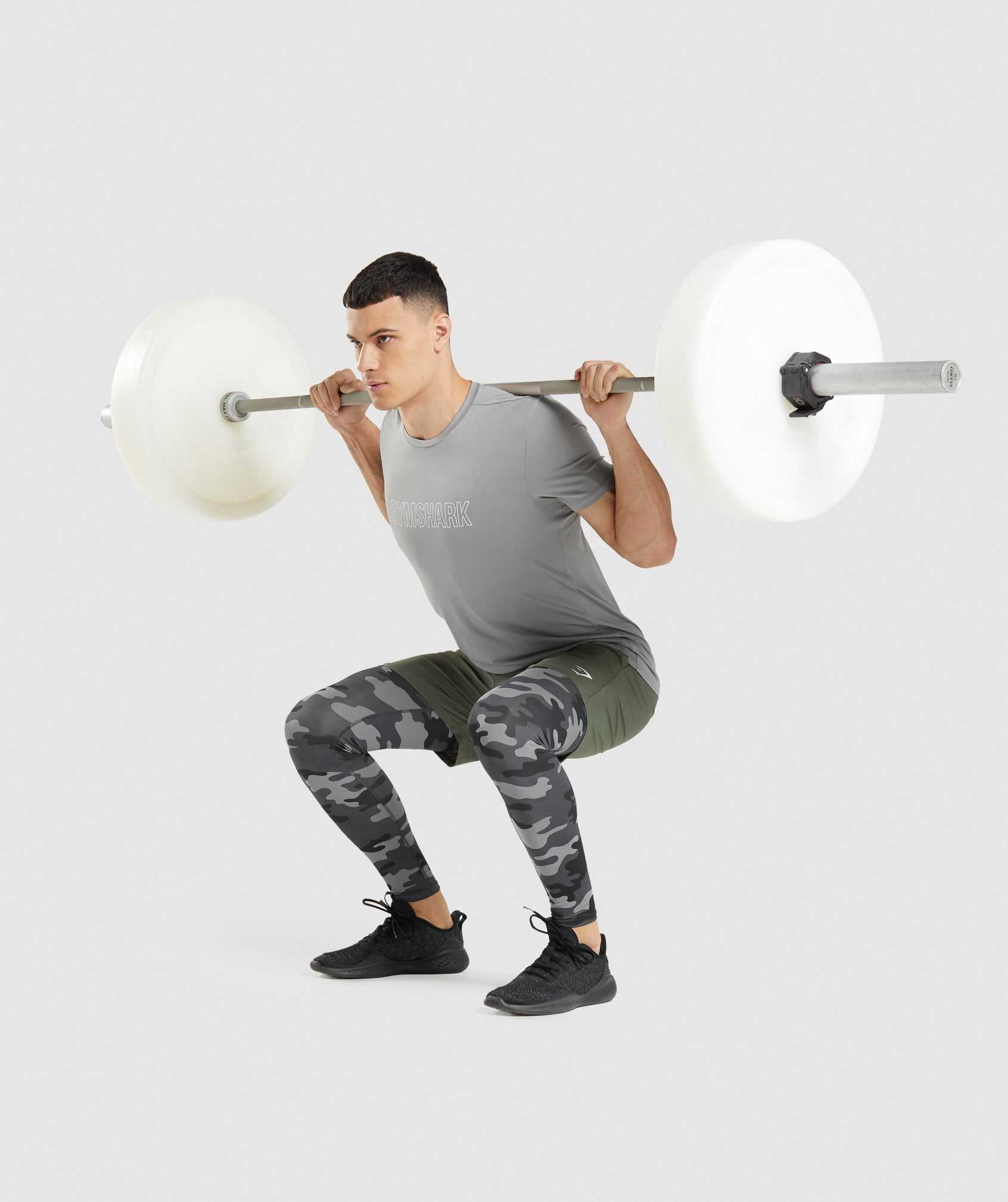 Grey Gymshark Element Baselayer Men's Jogger | VFGDYA687