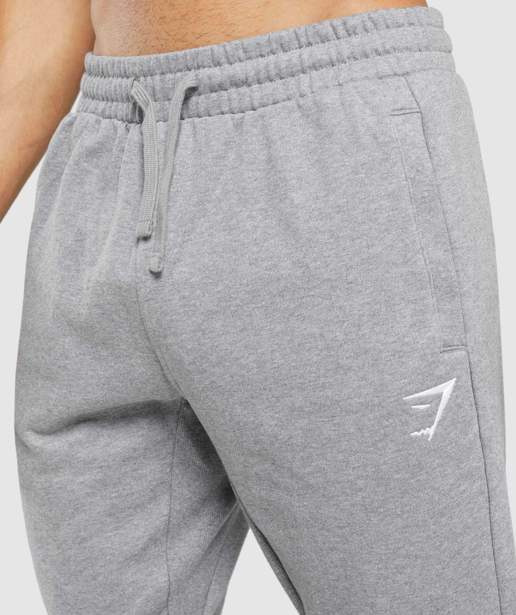 Grey Gymshark Essential Oversized Men's Jogger | LBATEV920