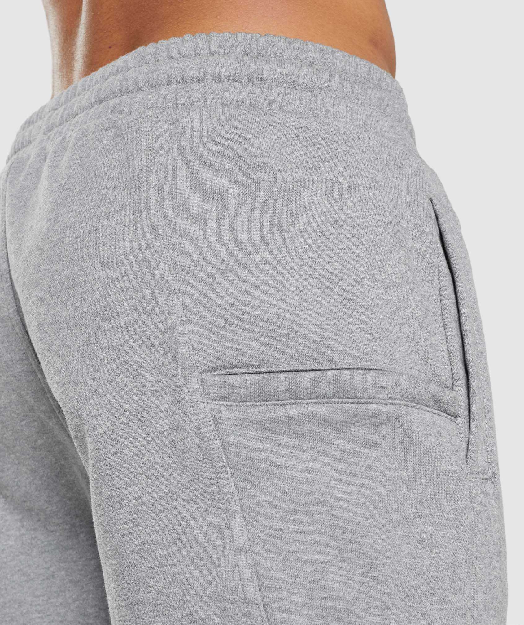 Grey Gymshark Essential Oversized Men's Jogger | LBATEV920