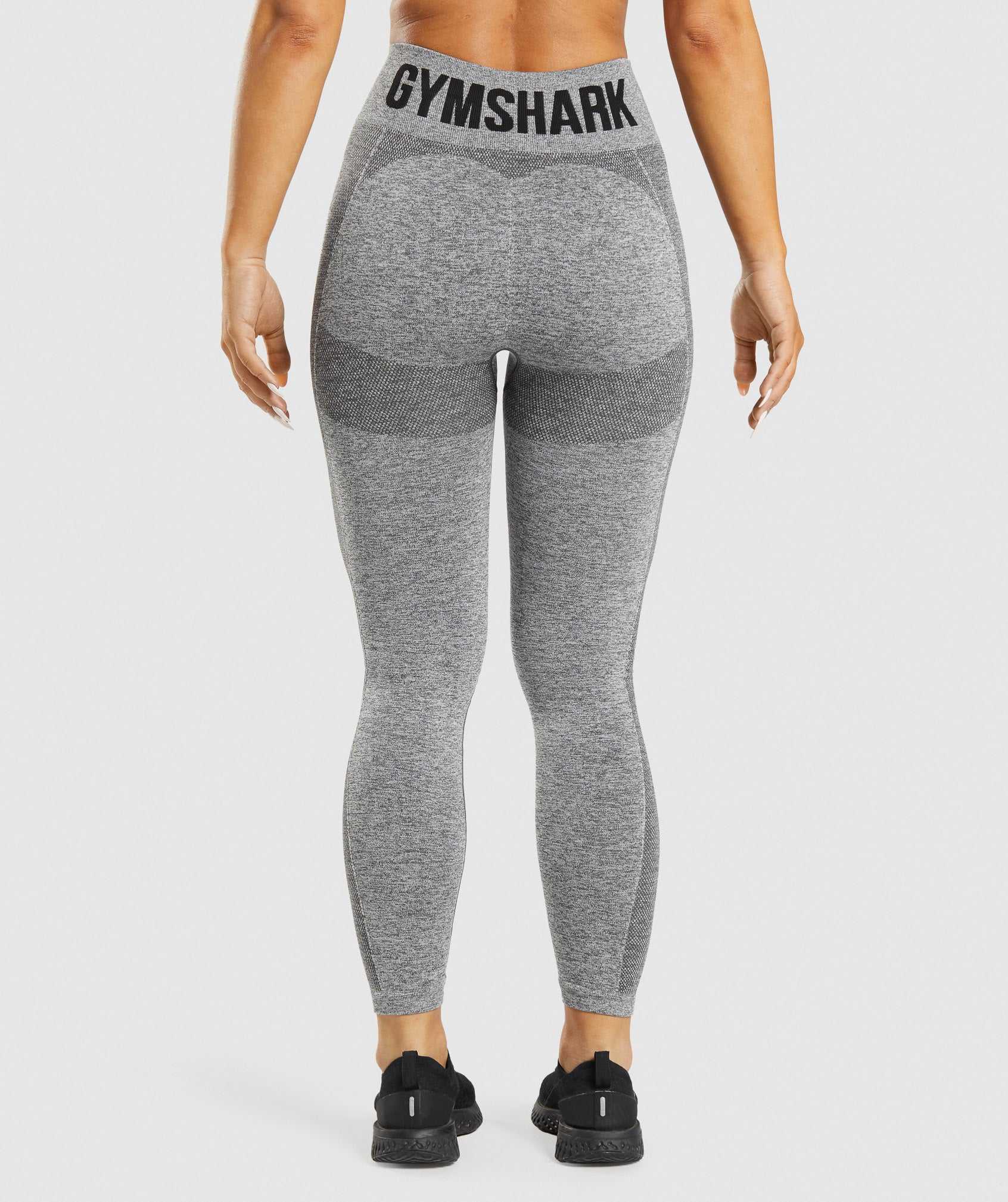 Grey Gymshark Flex High Waisted Women's Leggings | CWFNGQ781