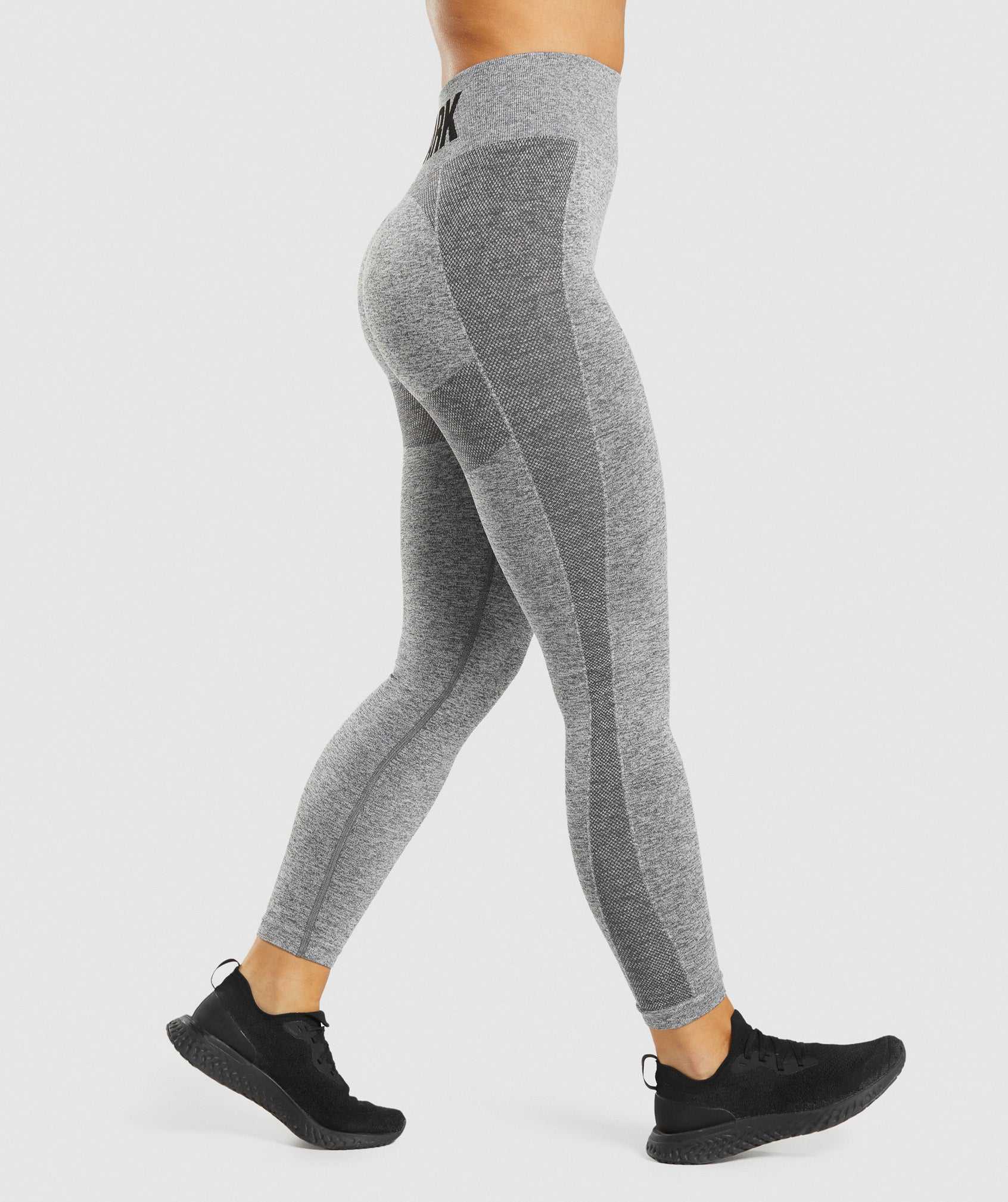 Grey Gymshark Flex High Waisted Women's Leggings | CWFNGQ781