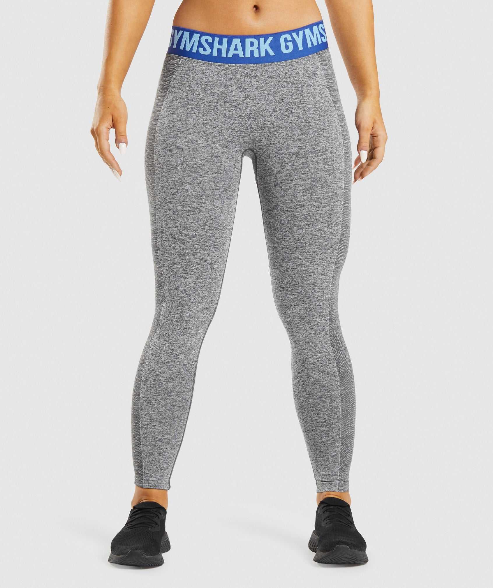 Grey Gymshark Flex Low Rise Women\'s Leggings | XYZAWK378