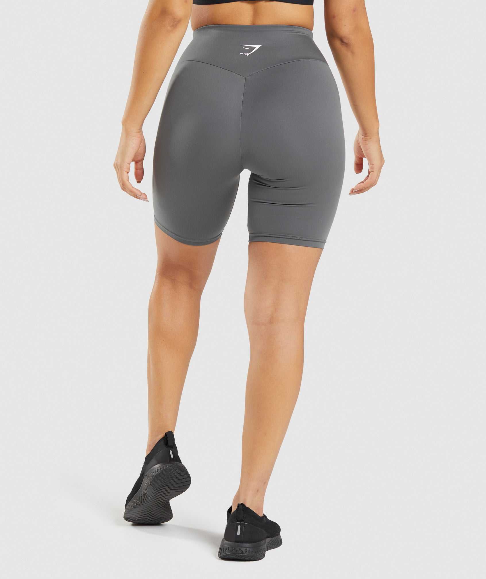 Grey Gymshark Training Cycling Women's Shorts | XZRQAK912