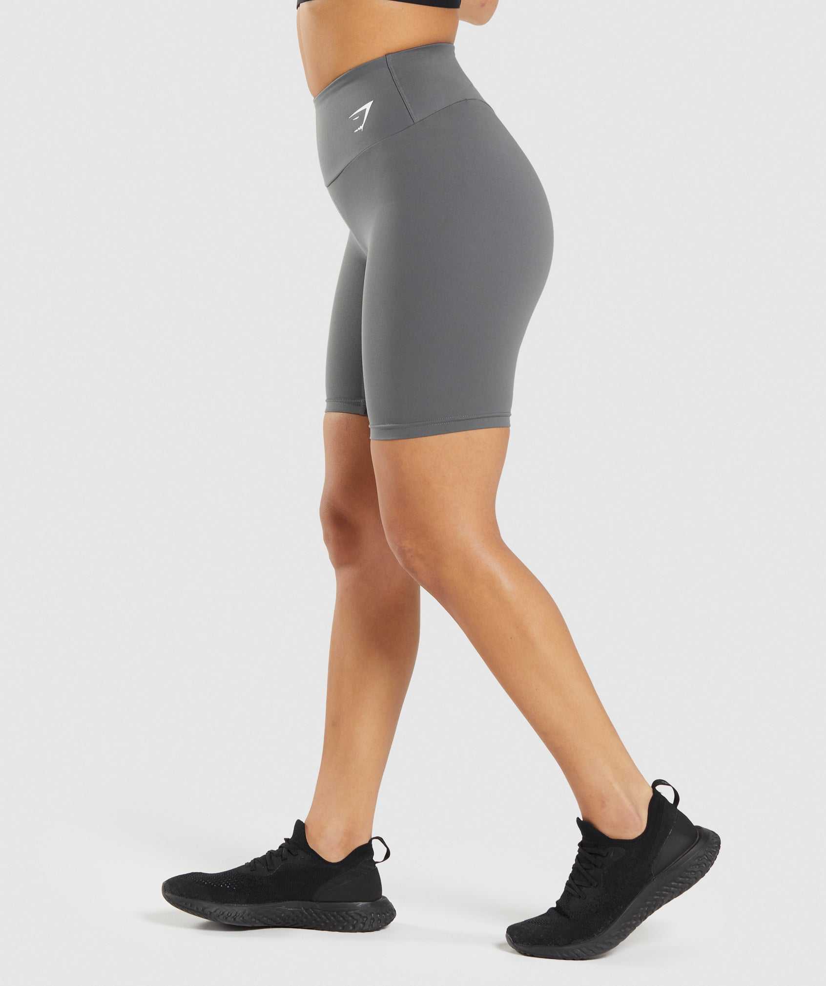 Grey Gymshark Training Cycling Women's Shorts | XZRQAK912