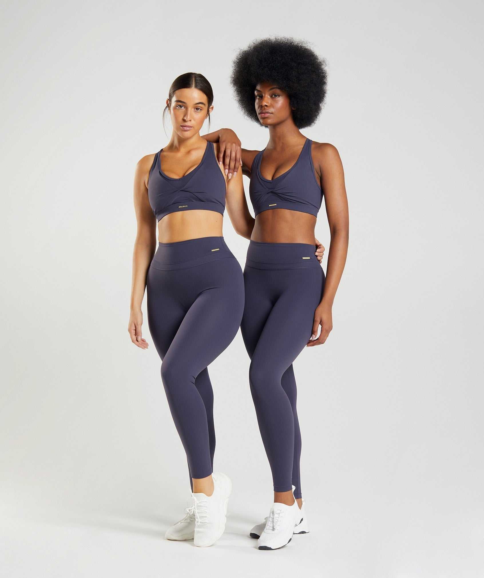 Indigo Navy Gymshark Whitney High Rise Women's Leggings | OUMQXJ429