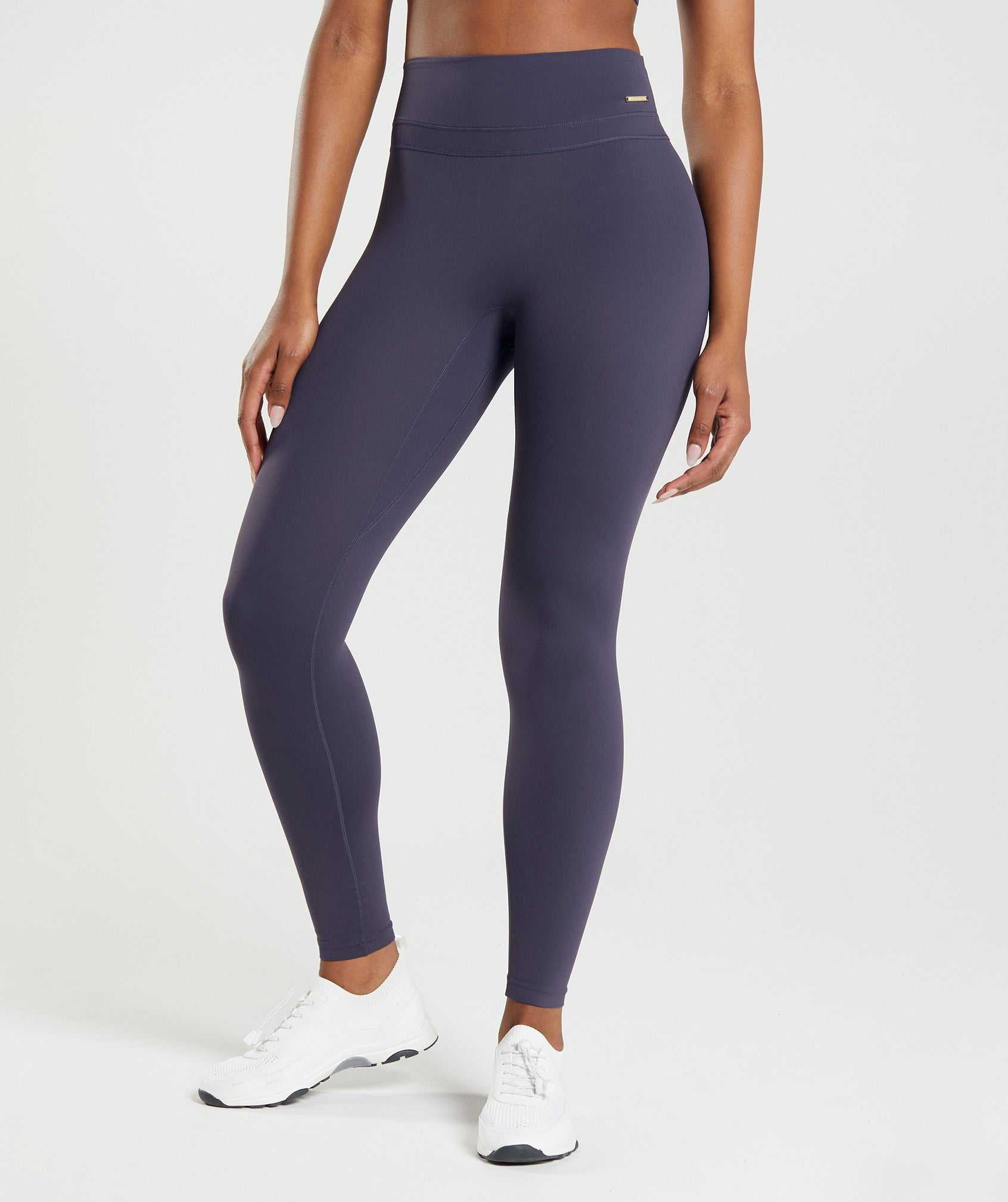 Indigo Navy Gymshark Whitney High Rise Women\'s Leggings | OUMQXJ429