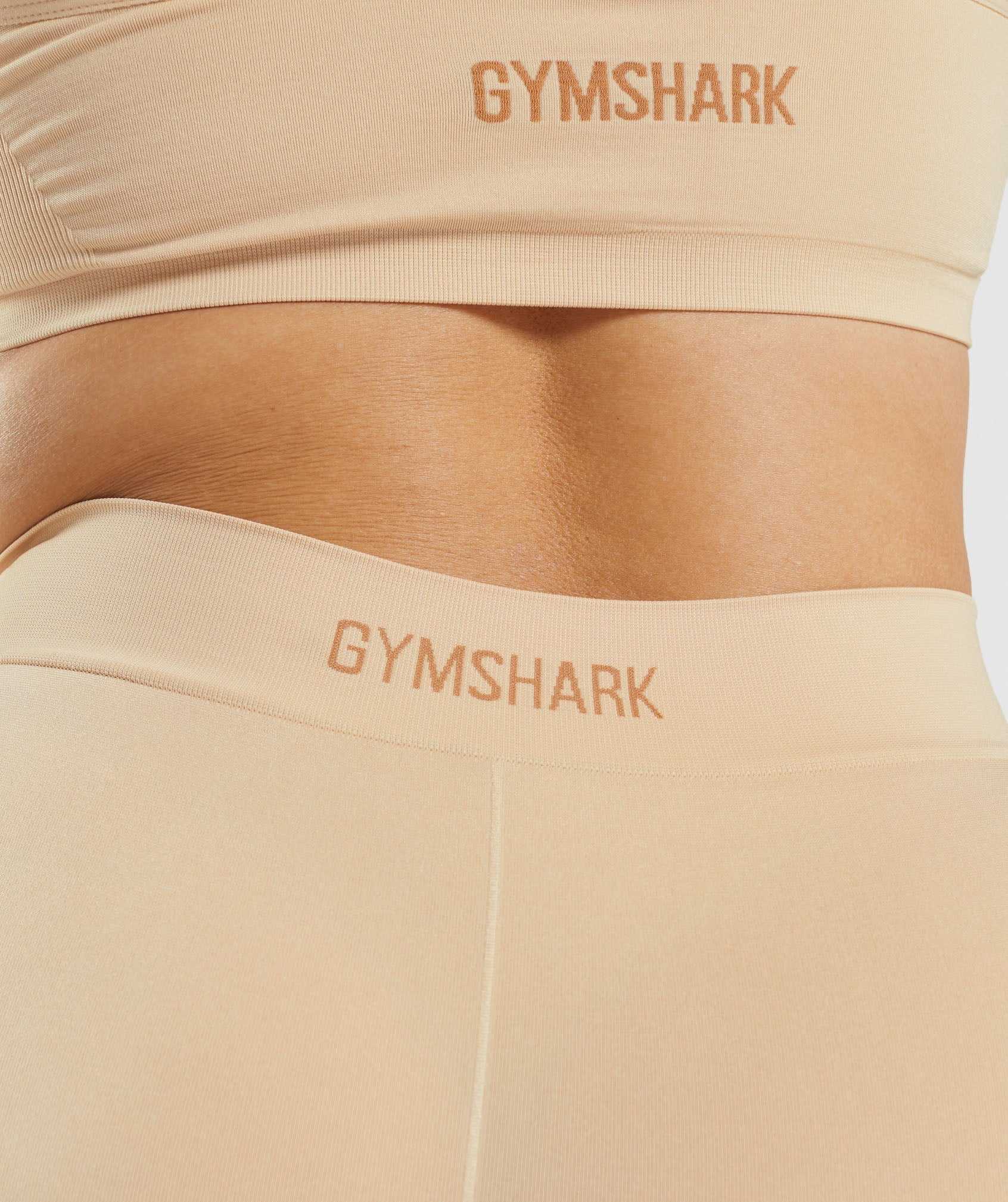 Light Brown Gymshark Seamless Boxers Women's Underwear | DKCQGZ341