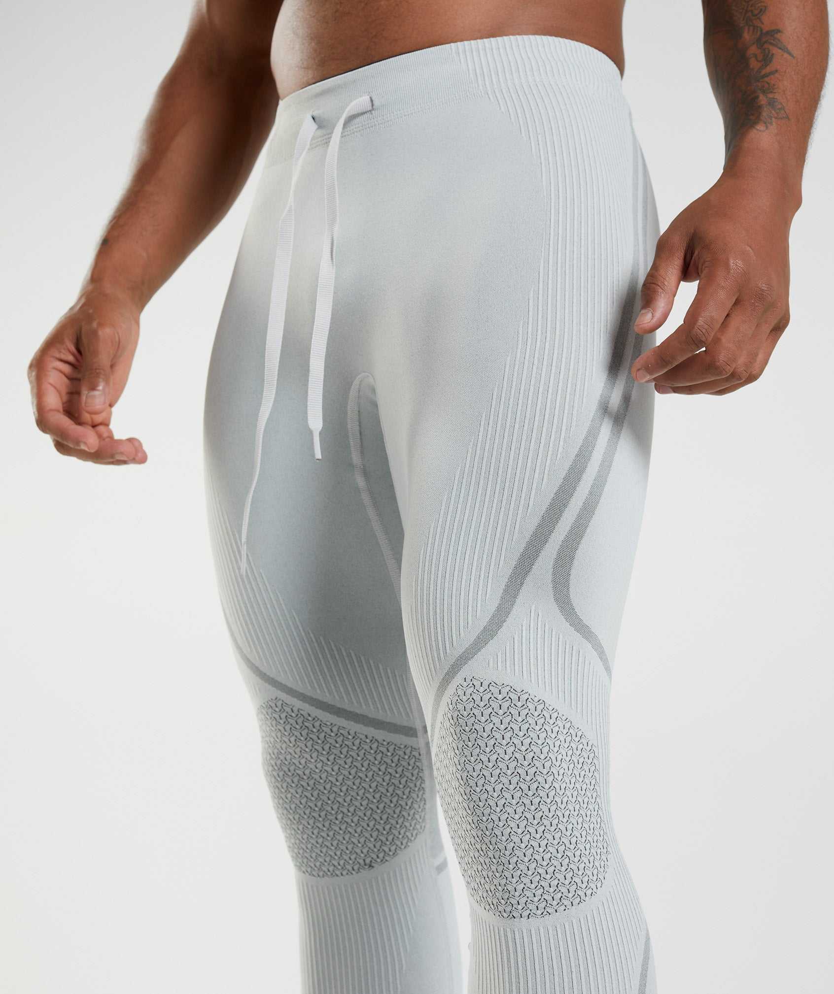 Light Grey / Grey Gymshark 315 Seamless Tights Men's Shorts | MUPKRG816