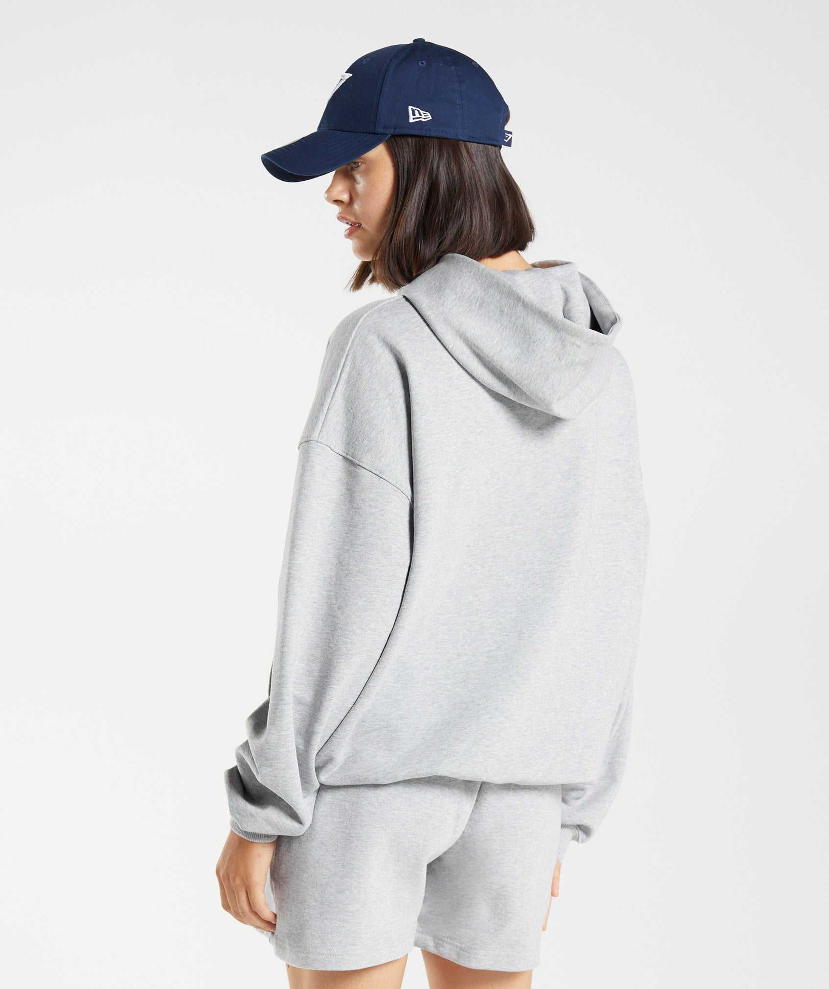 Light Grey Gymshark Rest Day Sweats Women's Hoodie | WLEHDC839