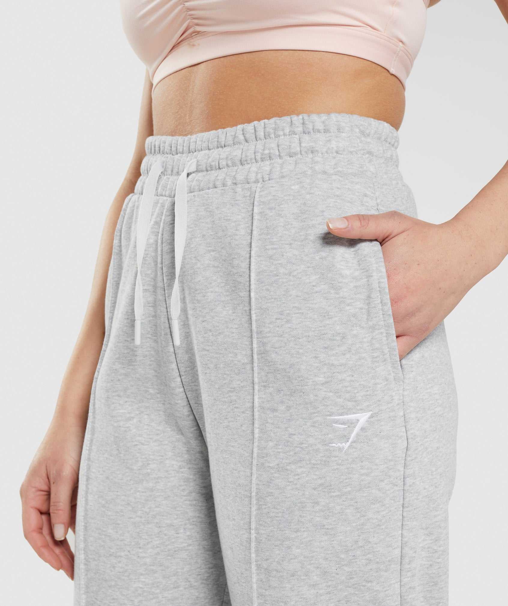 Light Grey Gymshark Training Straight Leg Women's Jogger | UXOCLH768