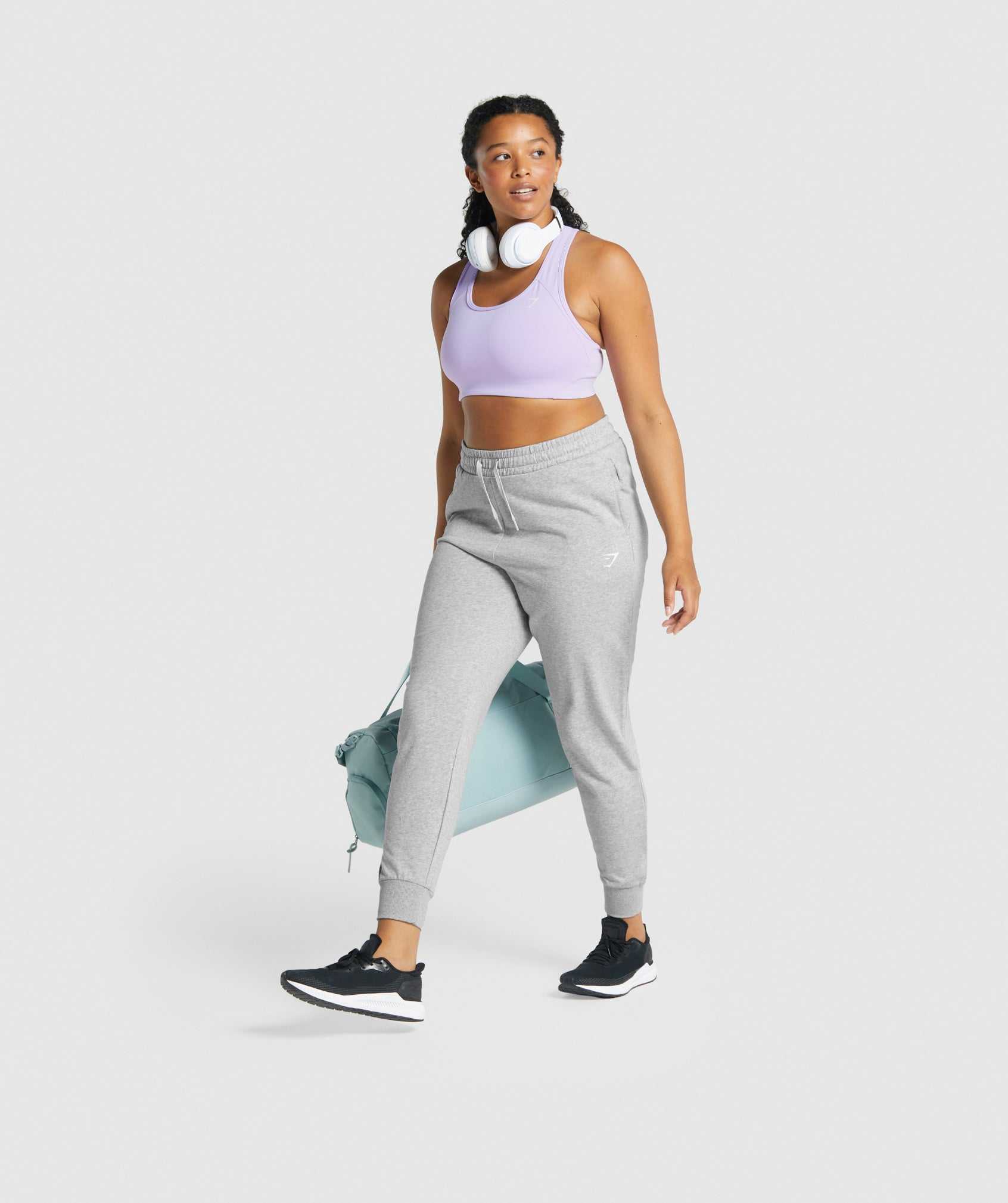 Light Grey Gymshark Training Women's Jogger | BEGYRZ615