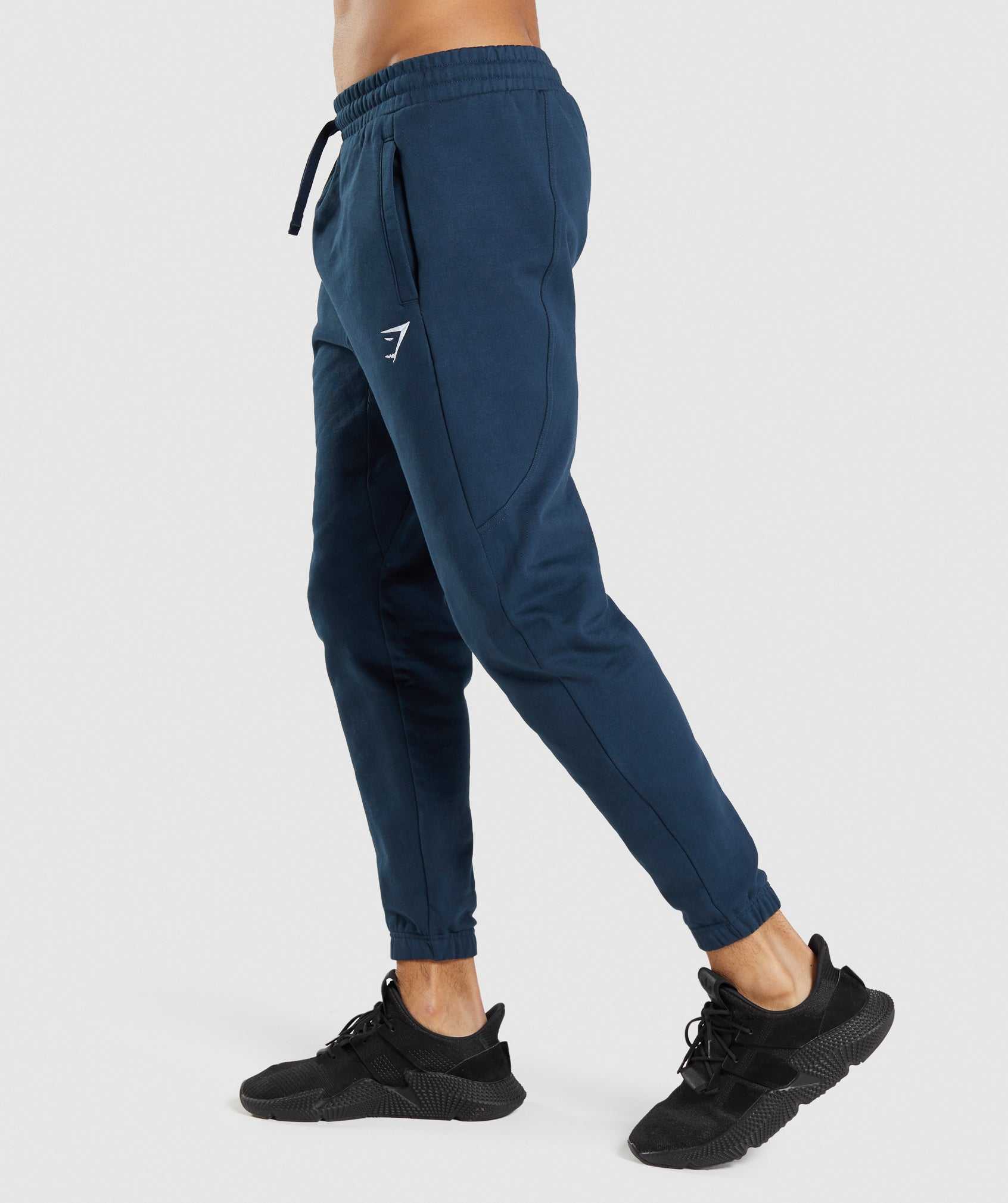 Navy Gymshark Essential Oversized Men's Jogger | YTWAGH593