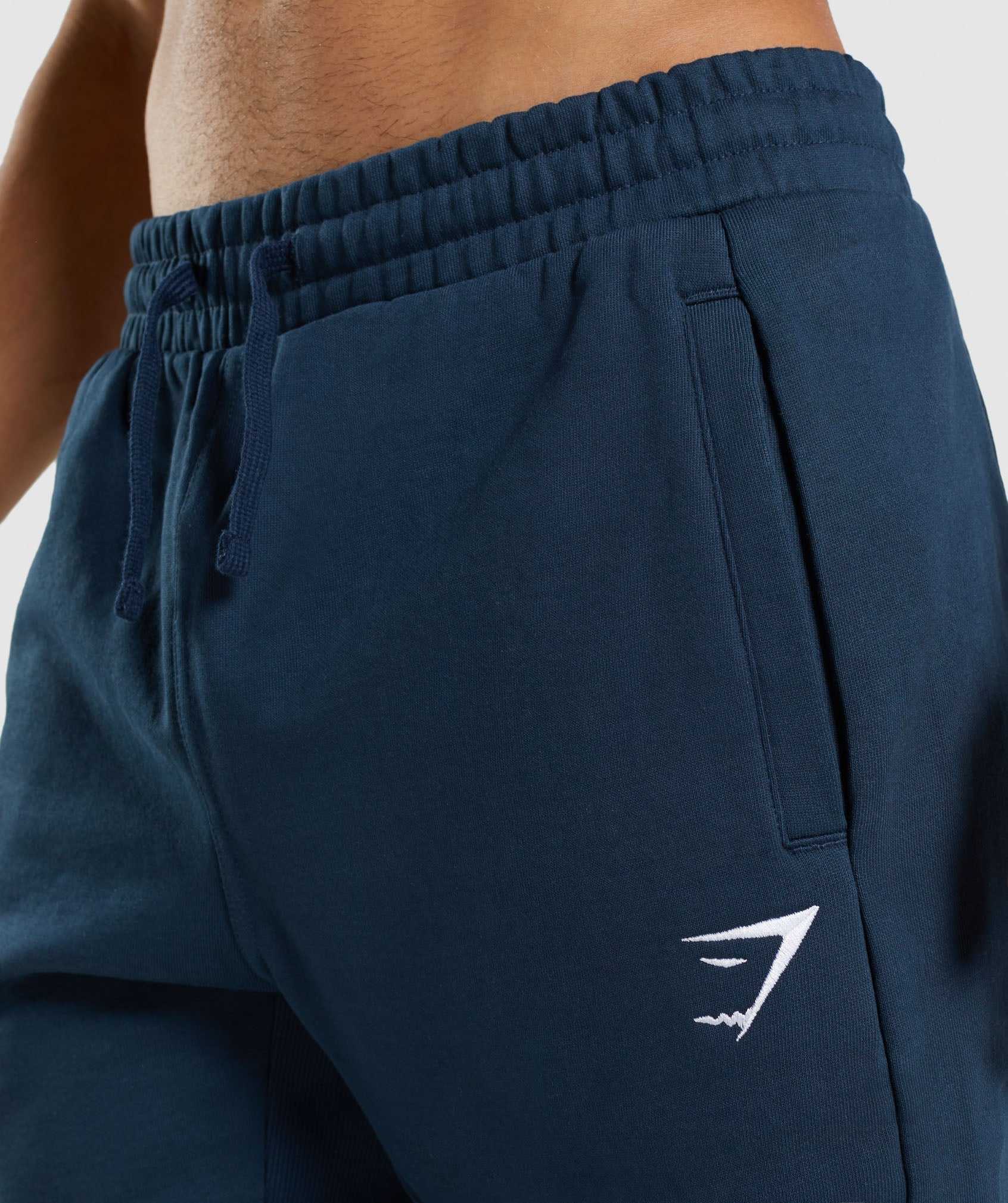 Navy Gymshark Essential Oversized Men's Jogger | YTWAGH593