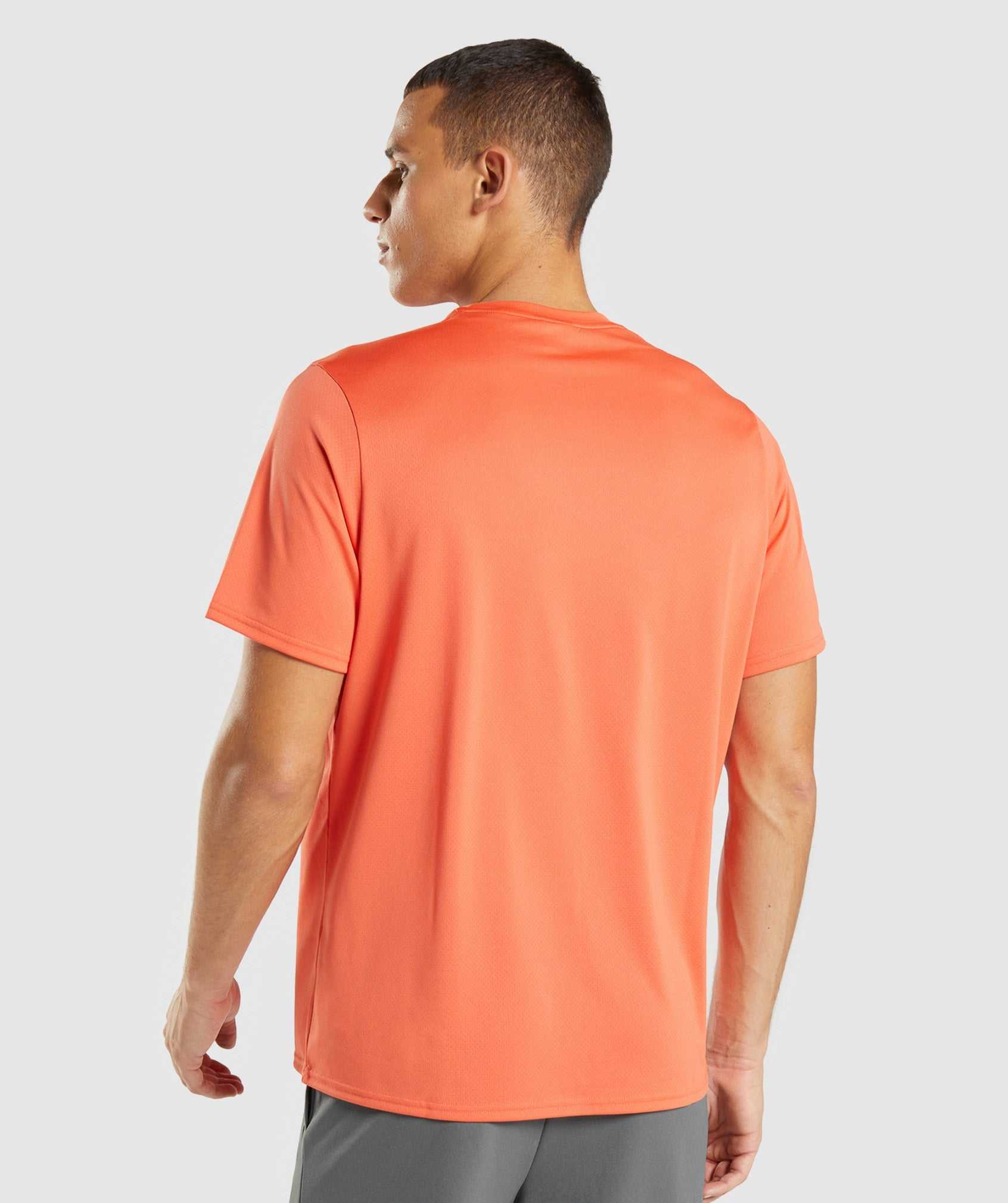 Orange Gymshark Arrival Regular Fit Men's T Shirts | OJDBYT941