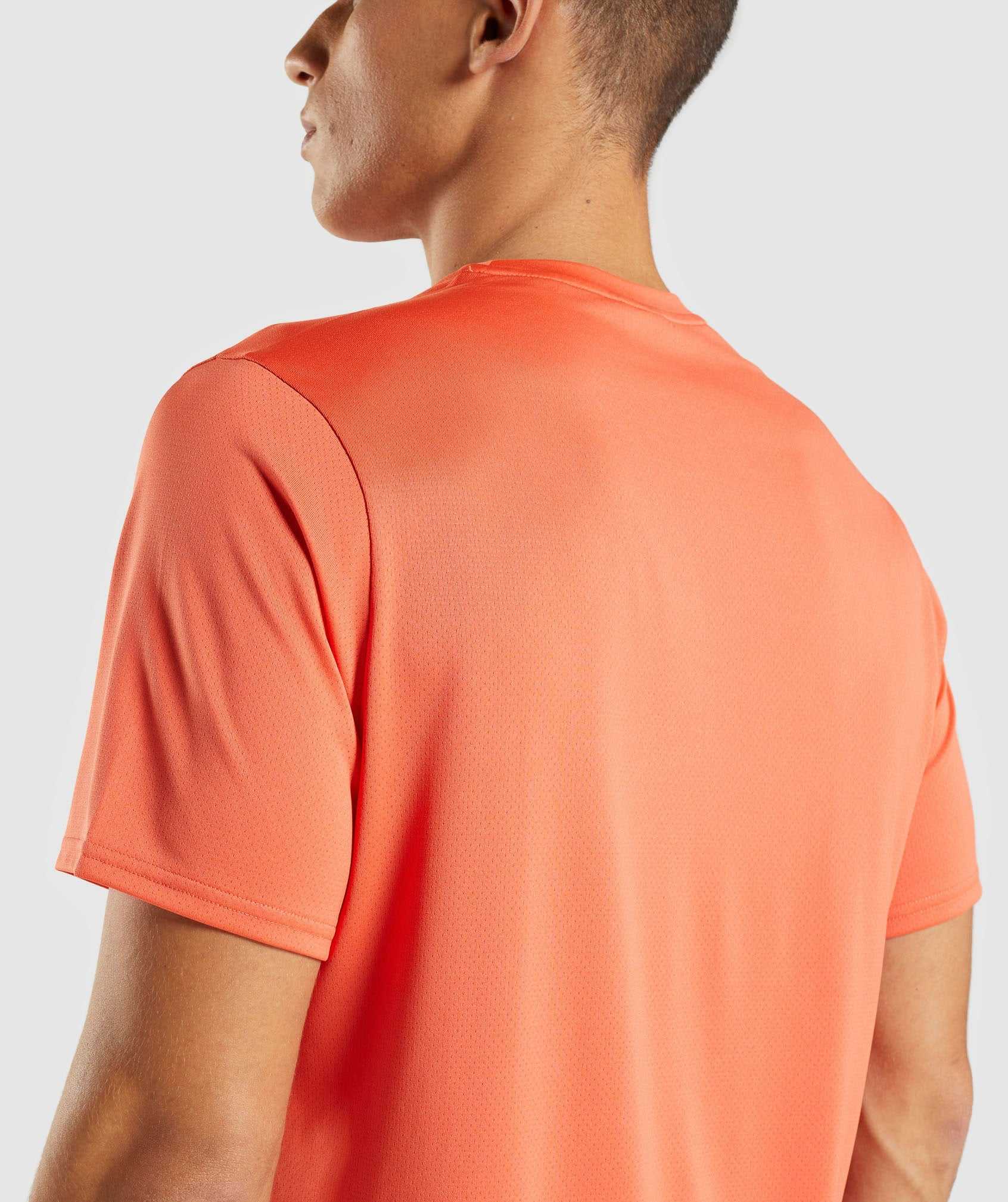 Orange Gymshark Arrival Regular Fit Men's T Shirts | OJDBYT941