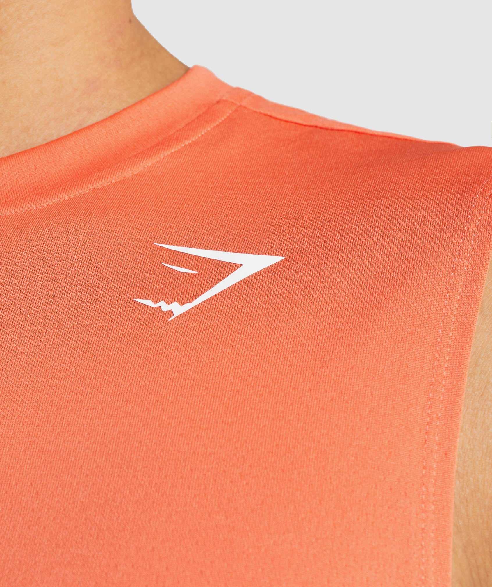 Orange Gymshark Arrival Sleeveless Men's Tanks | DYWJQM025