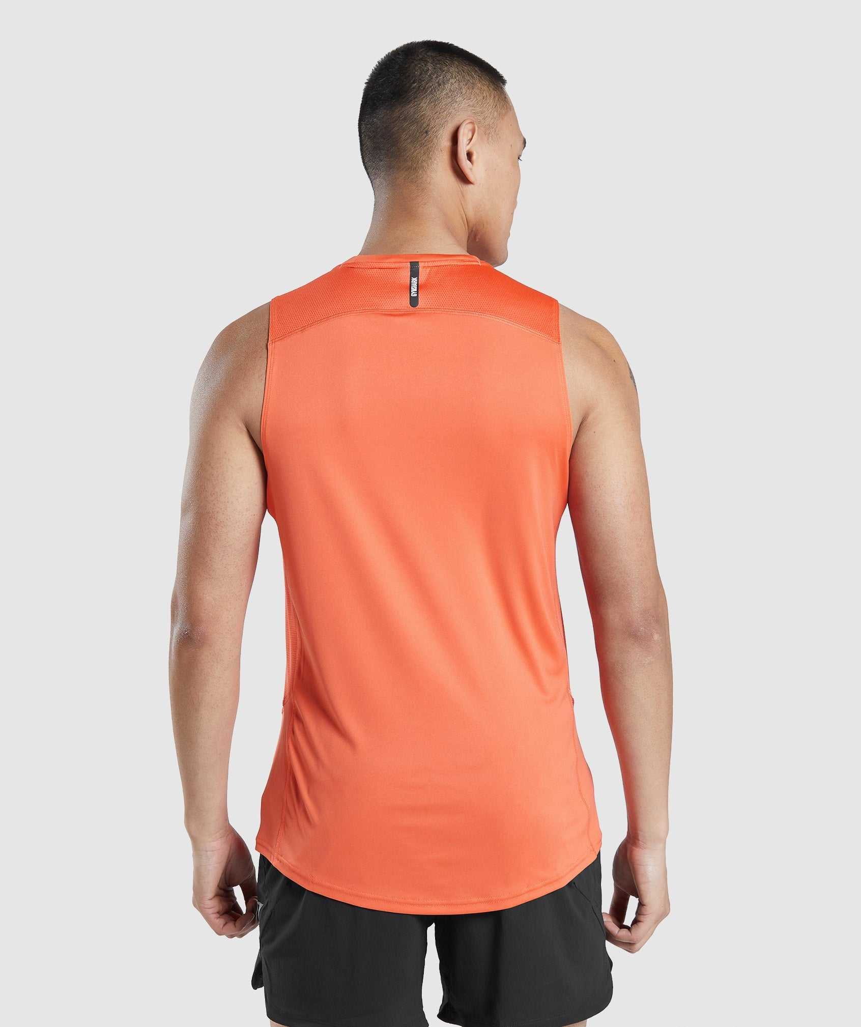 Orange Gymshark Speed Evolve Men's Tanks | LWDBTR746