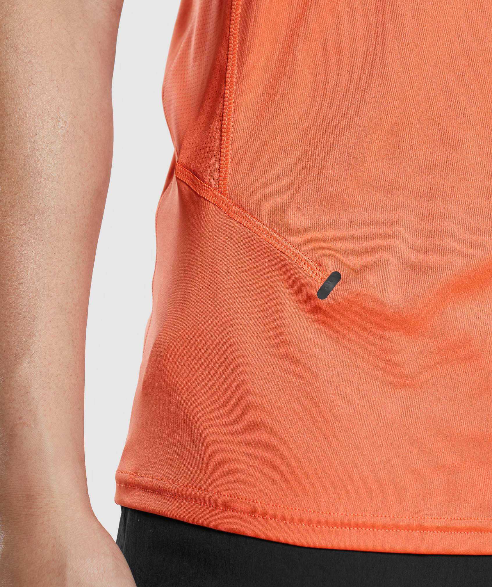 Orange Gymshark Speed Evolve Men's Tanks | LWDBTR746