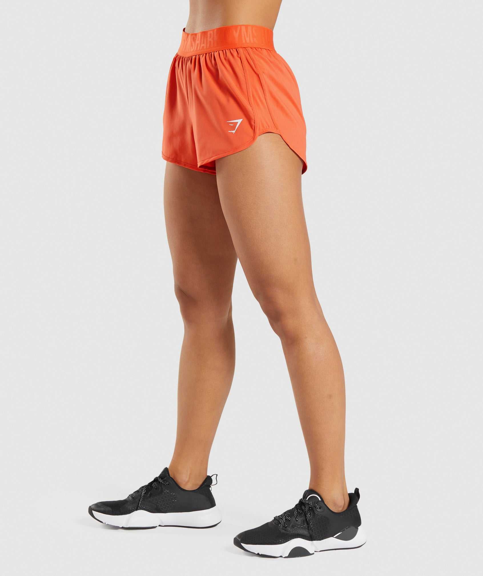 Orange Gymshark Training Loose Fit Women's Shorts | VXTHDC587