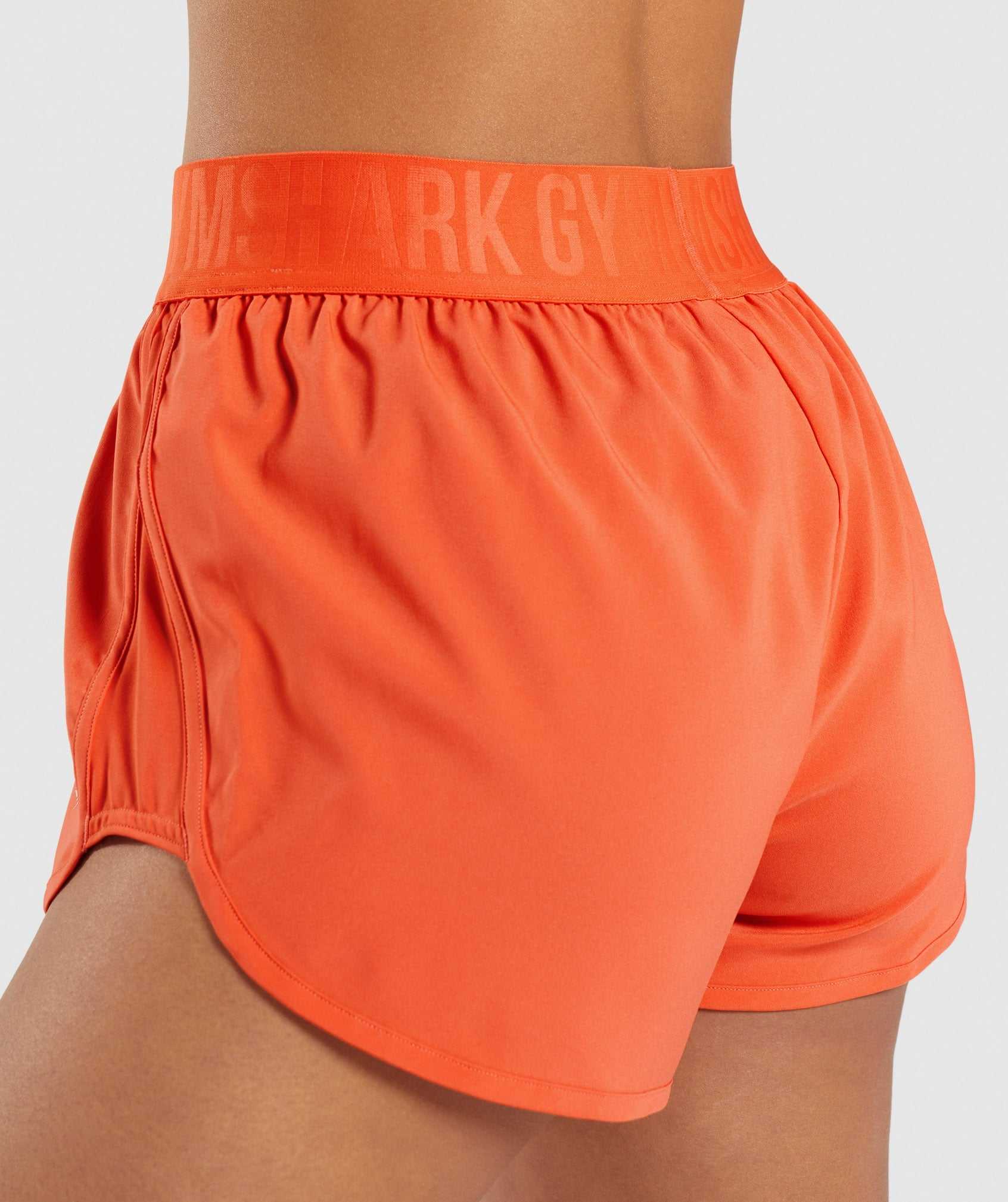 Orange Gymshark Training Loose Fit Women's Shorts | VXTHDC587