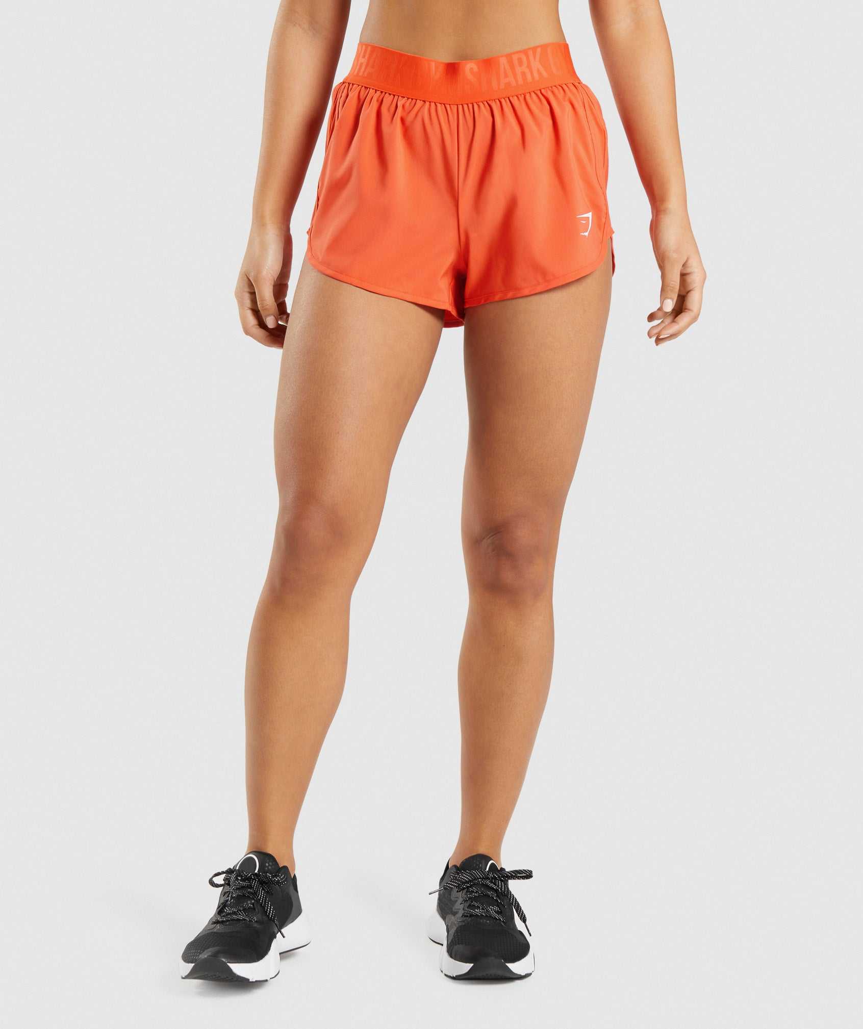 Orange Gymshark Training Loose Fit Women\'s Shorts | VXTHDC587