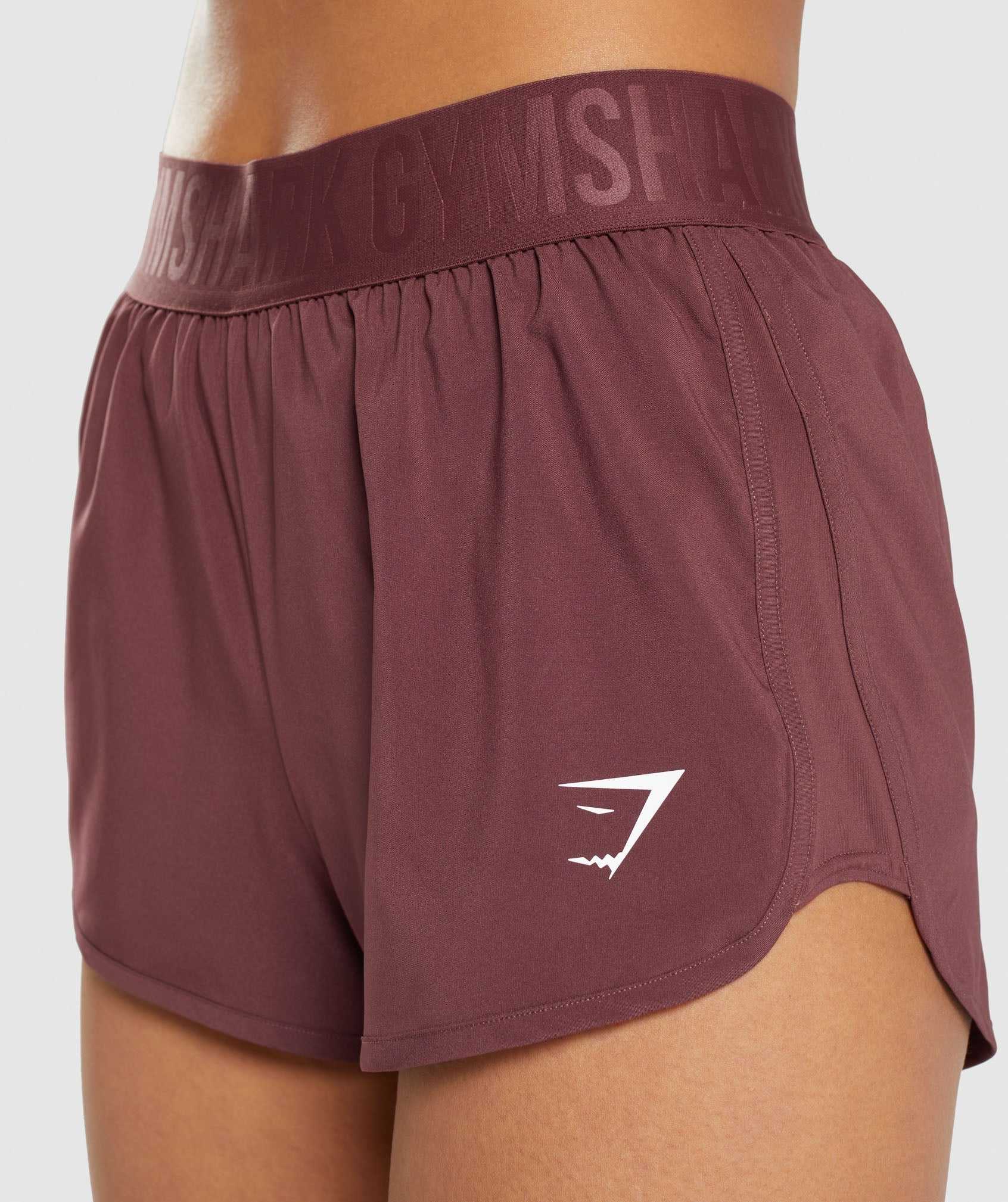 Pink Brown Gymshark Training Loose Fit Women's Shorts | KBJZNI927