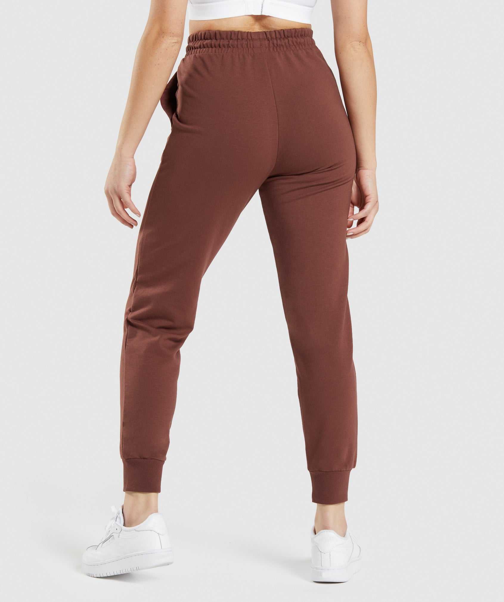 Pink Brown Gymshark Training Women's Jogger | WGVMRP601