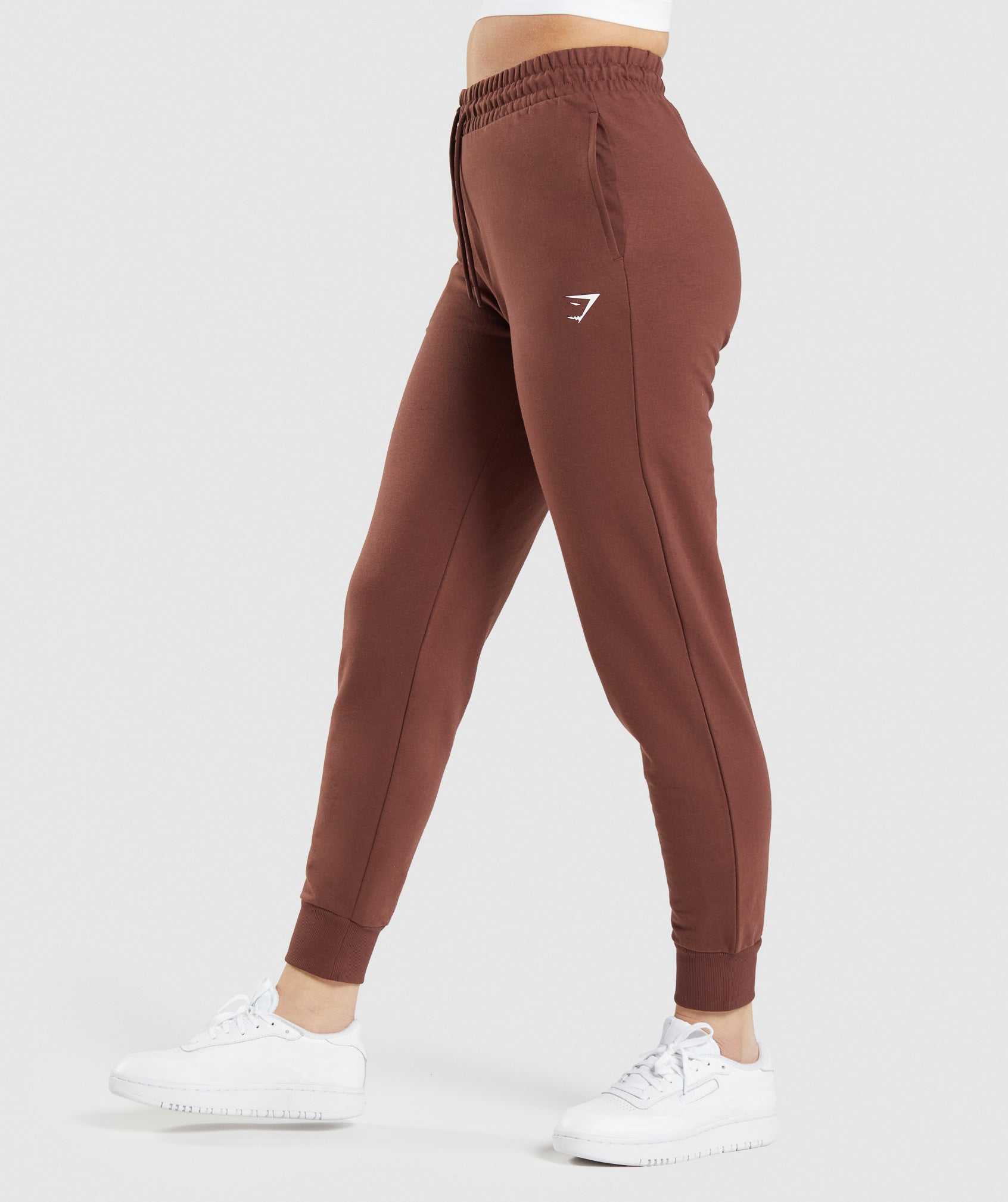 Pink Brown Gymshark Training Women's Jogger | WGVMRP601