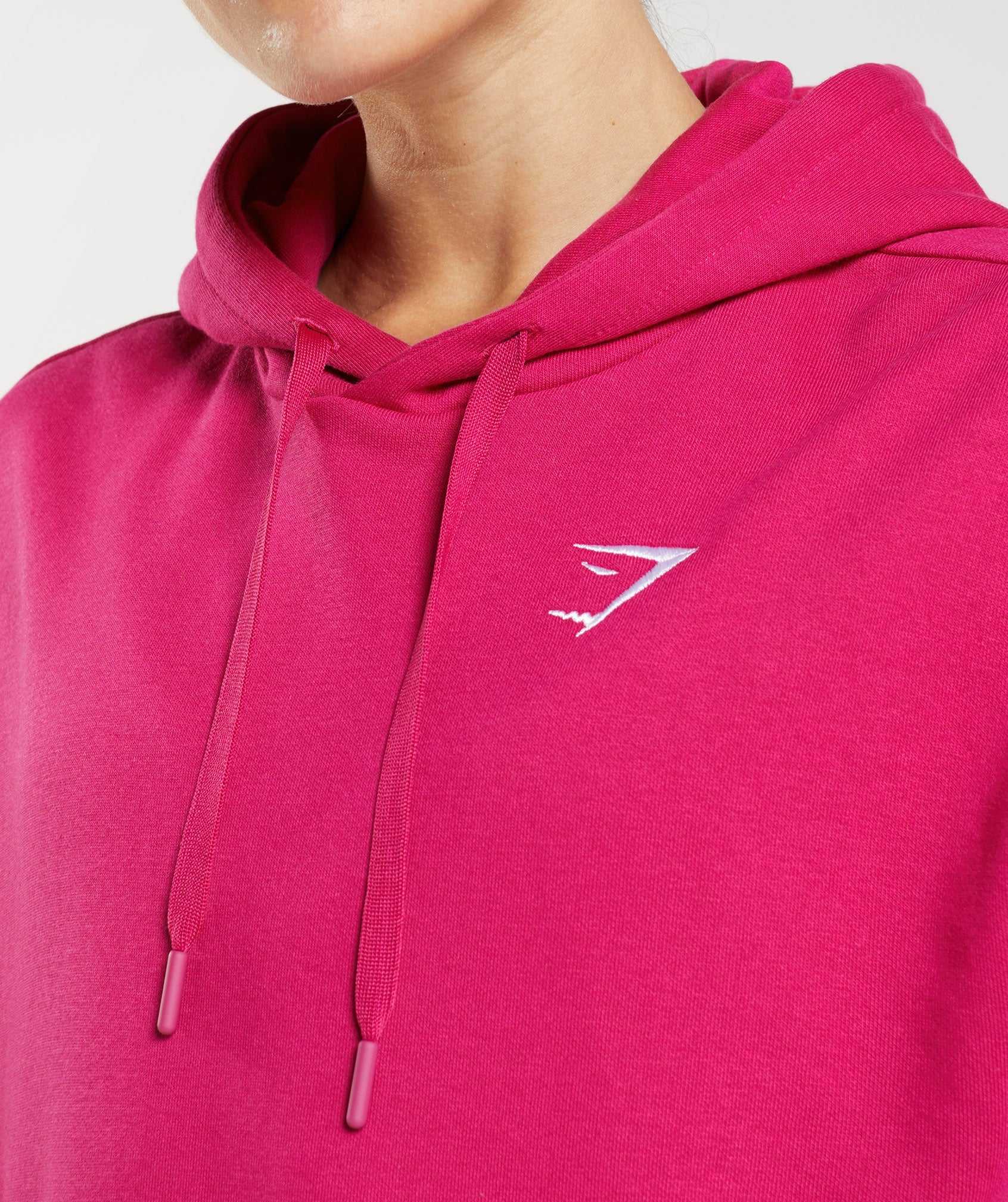 Pink Gymshark Training Boyfriend Women's Pullover | PGENKV281