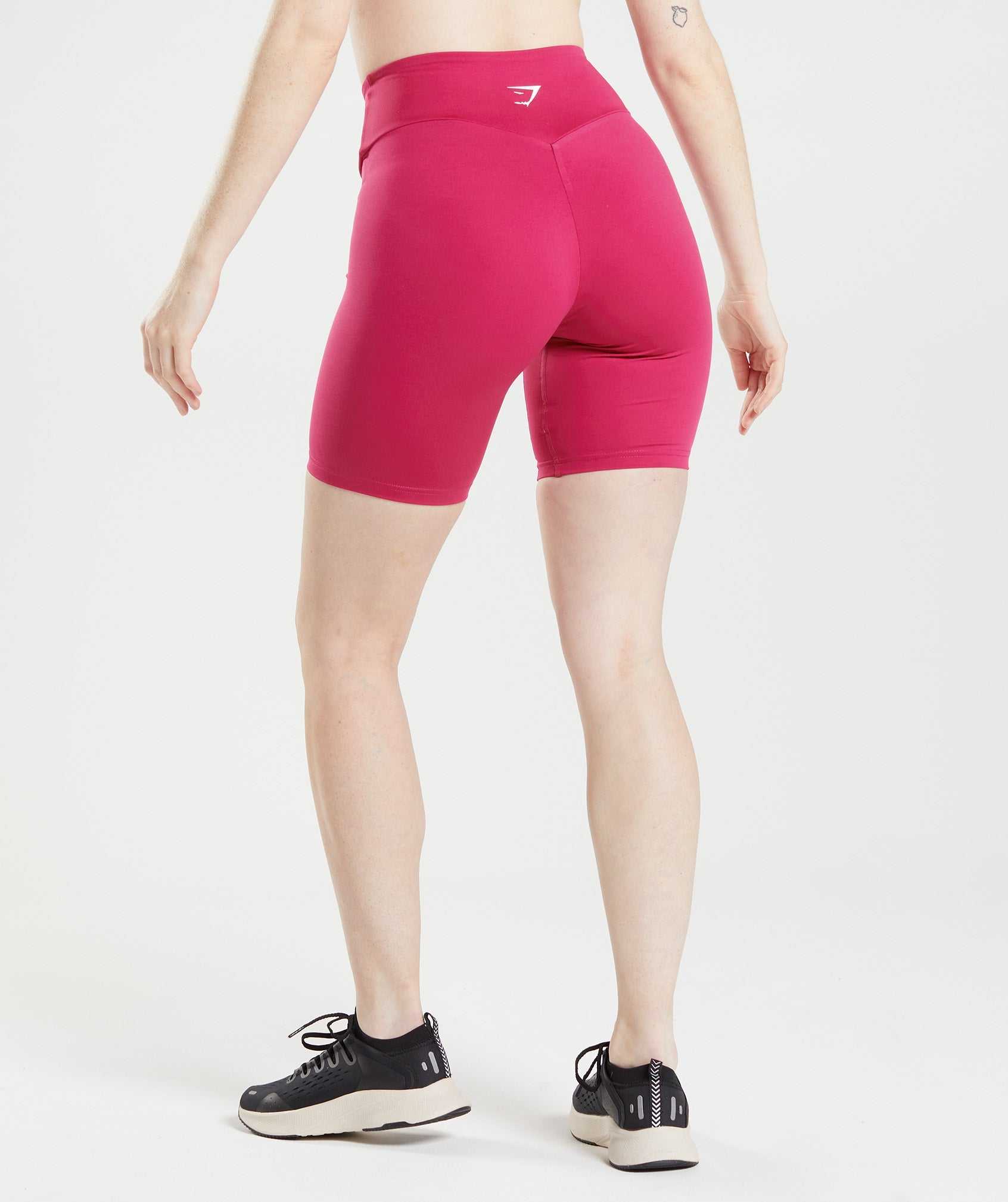 Pink Gymshark Training Cycling Women's Shorts | VSIPEA406