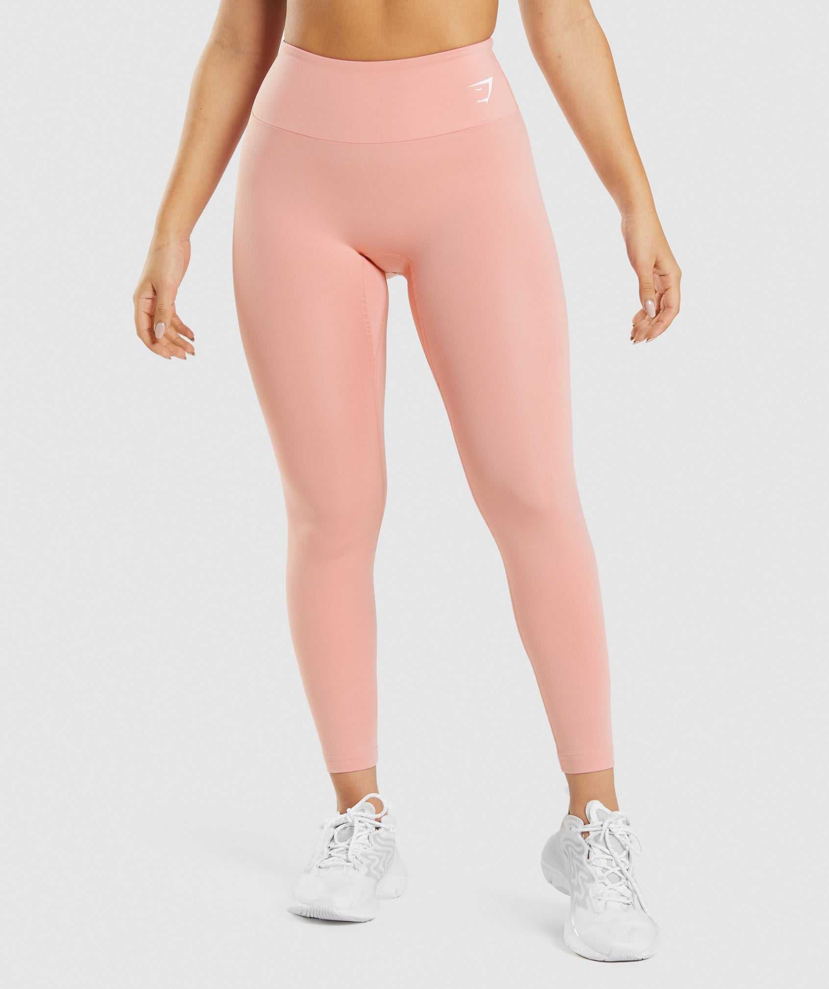 Pink Gymshark Training Women\'s Leggings | HGQNEL598