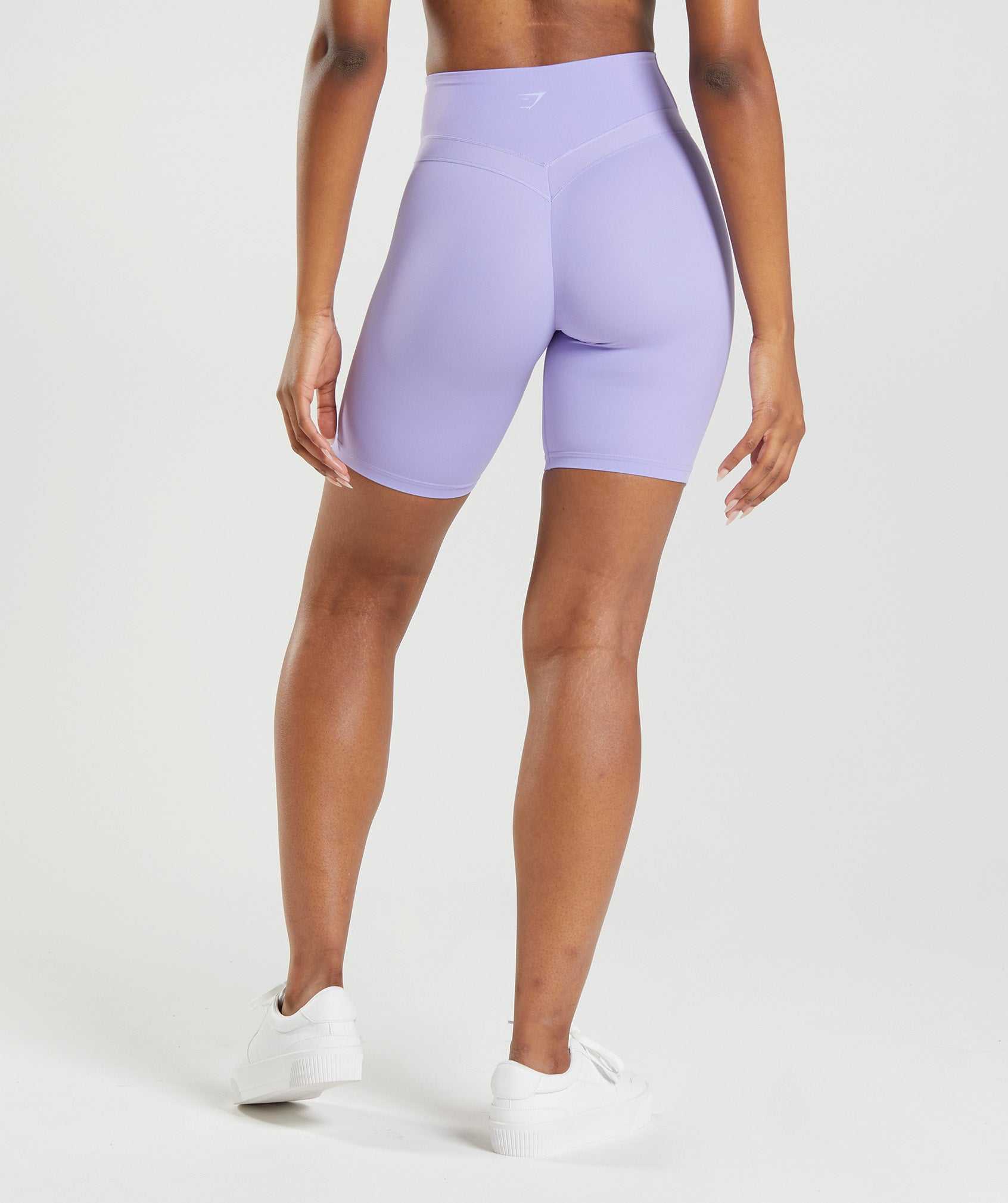 Purple Gymshark Whitney Cycling Women's Shorts | ZEFOIN950