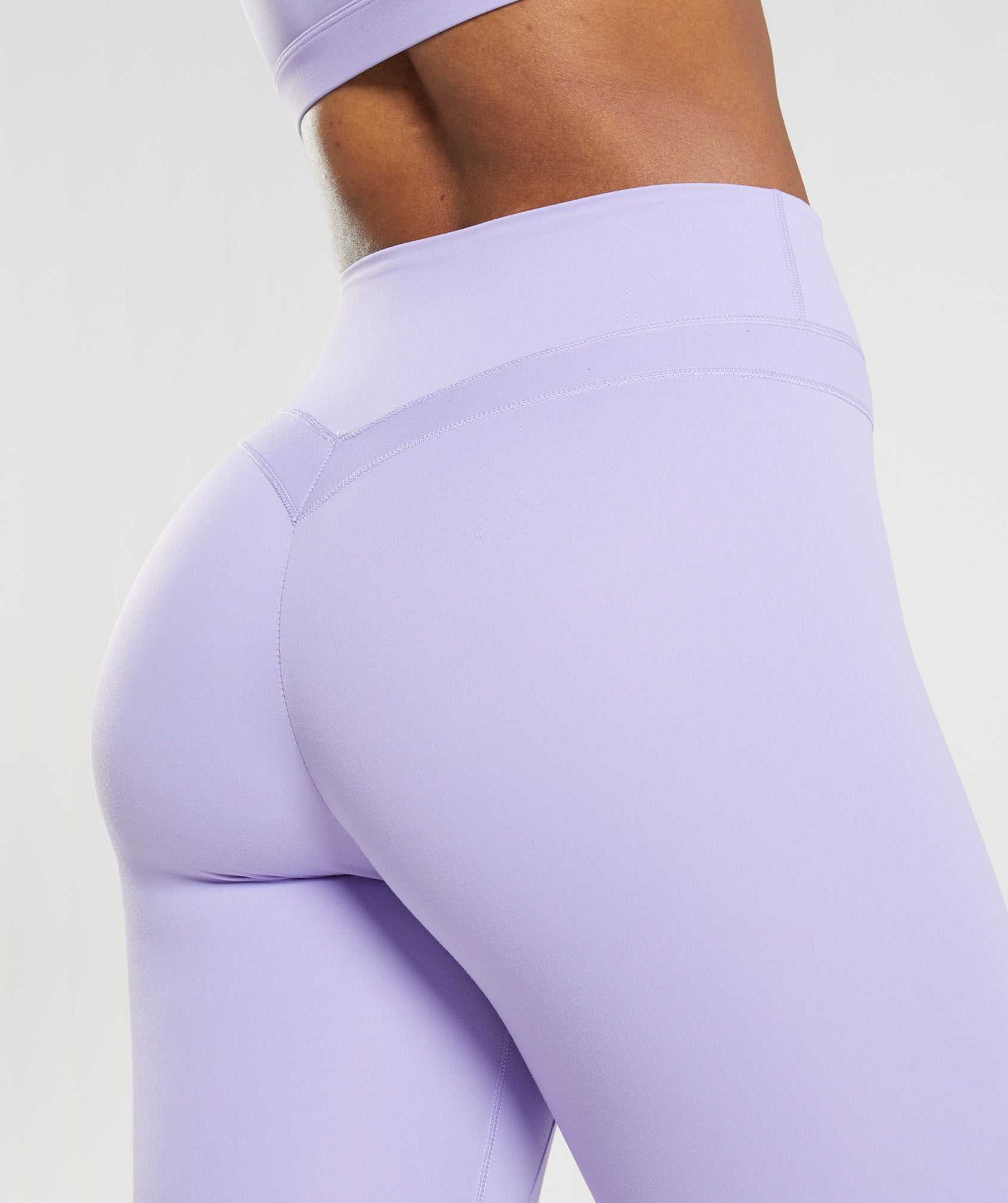 Purple Gymshark Whitney High Rise Women's Leggings | QYKTRL412