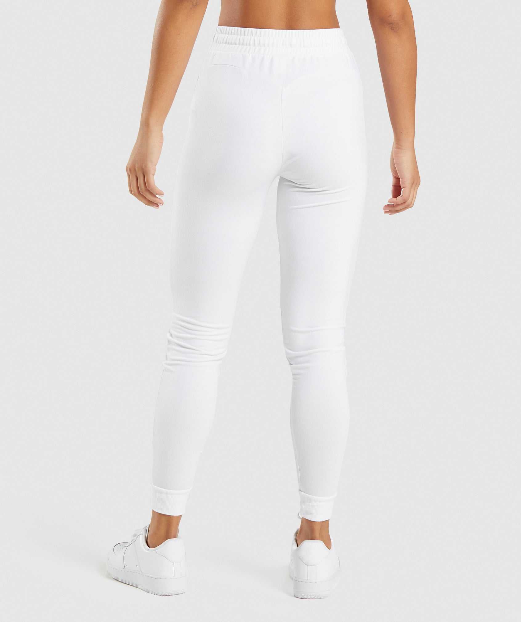 White Gymshark Training Pippa Women's Jogger | XQWJMG624