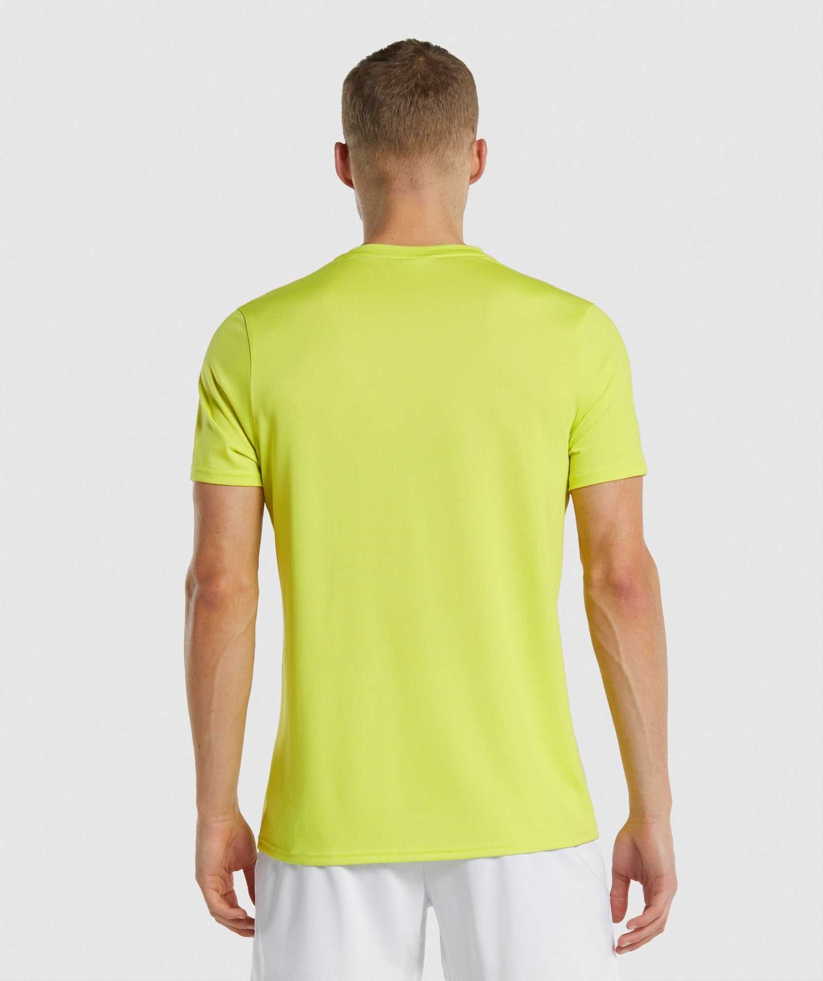 Yellow Gymshark Arrival Regular Fit Men's T Shirts | TVOSIJ754